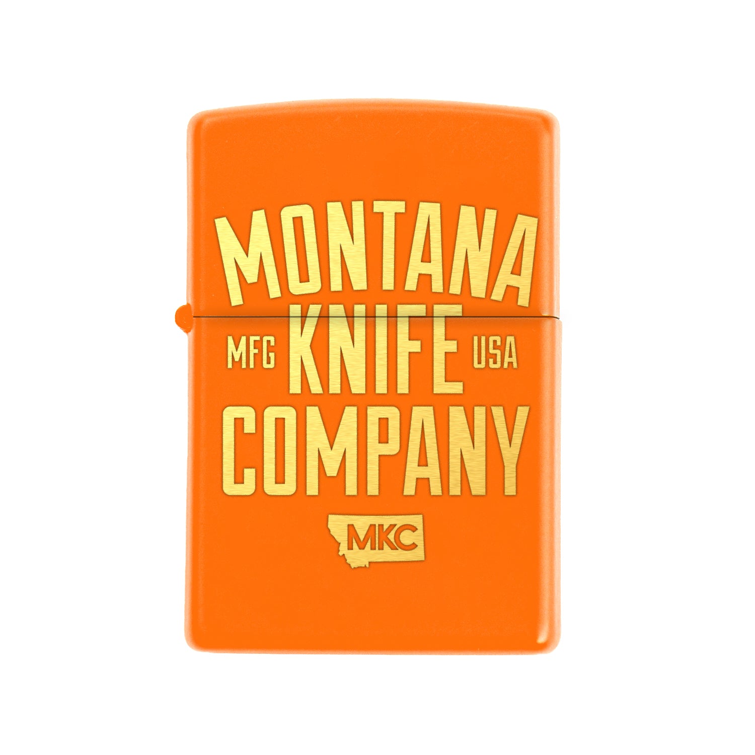 LIMITED EDITION BLAZE ORANGE CERAKOTE - ZIPPO LIGHTER - USA MADE