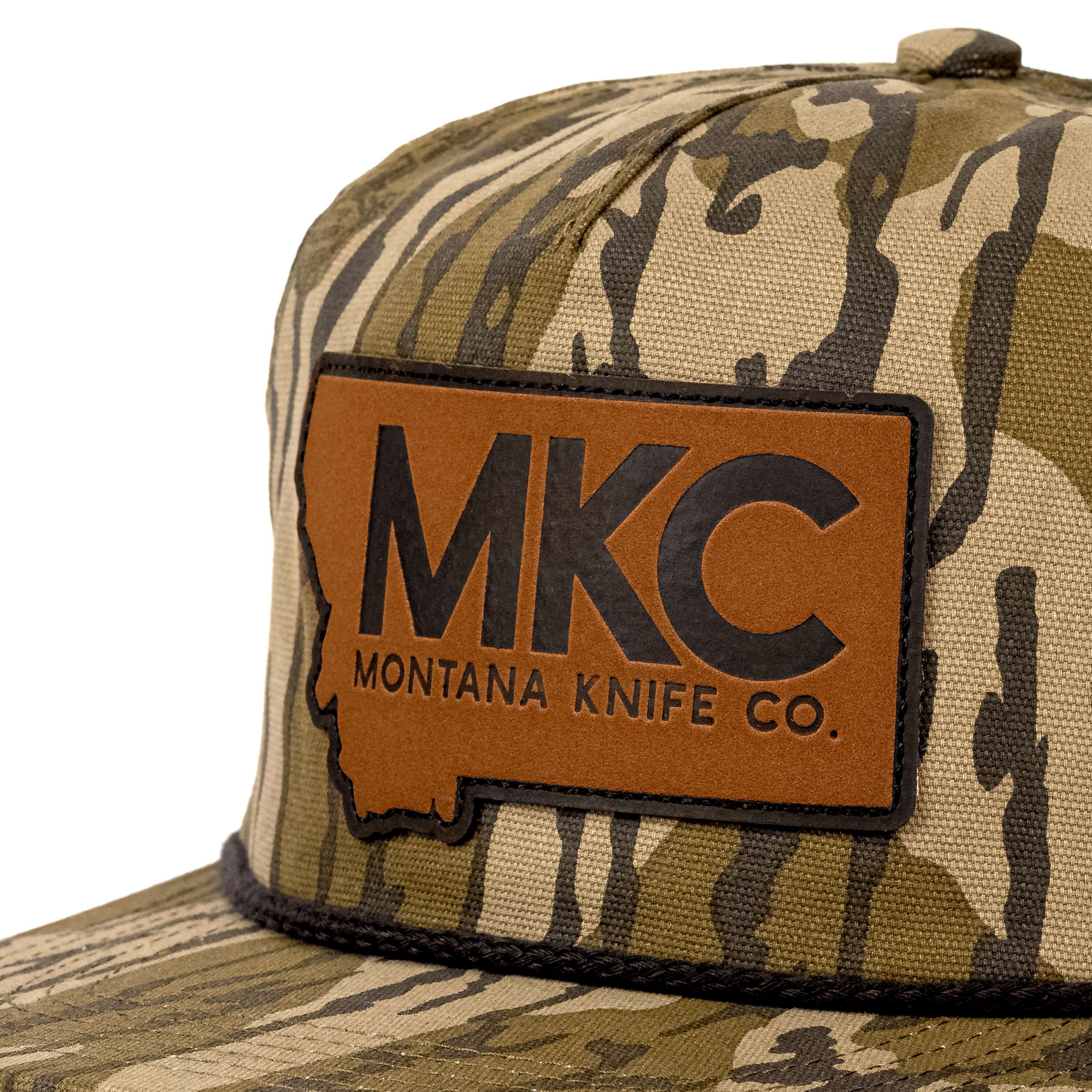 MKC X MOSSY OAK ROPE HAT - BOTTOMLAND