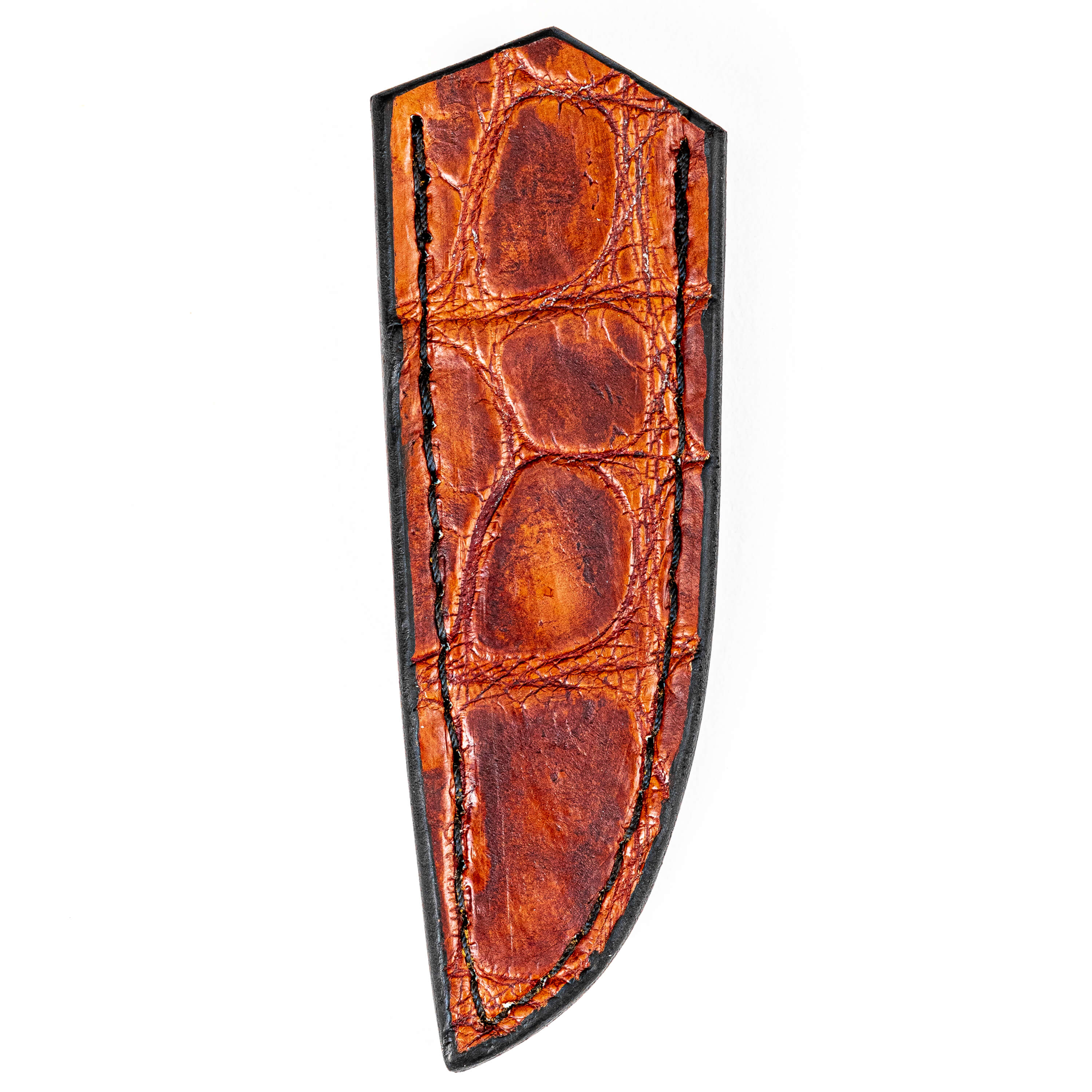 MINI GATOR LEATHER SHEATH - CONCEALED POCKET CARRY