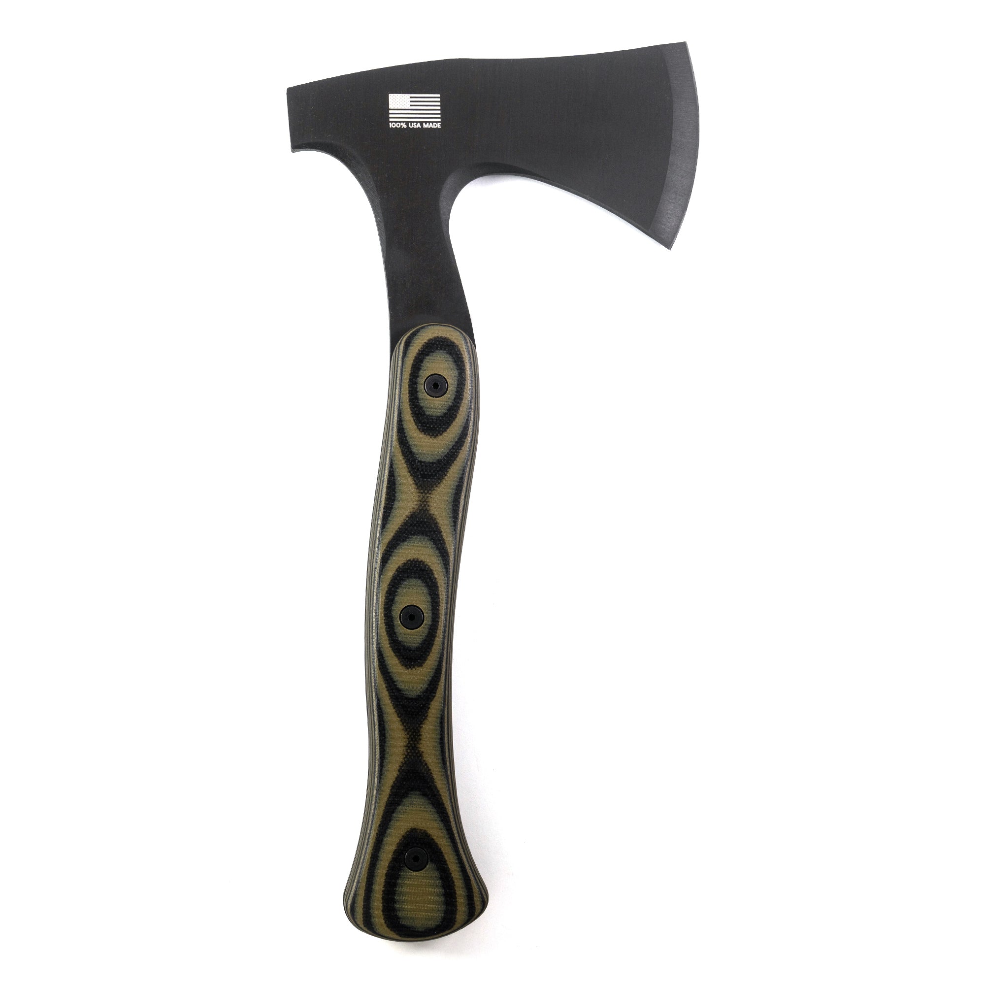 HELLGATE HATCHET - GREEN & BLACK