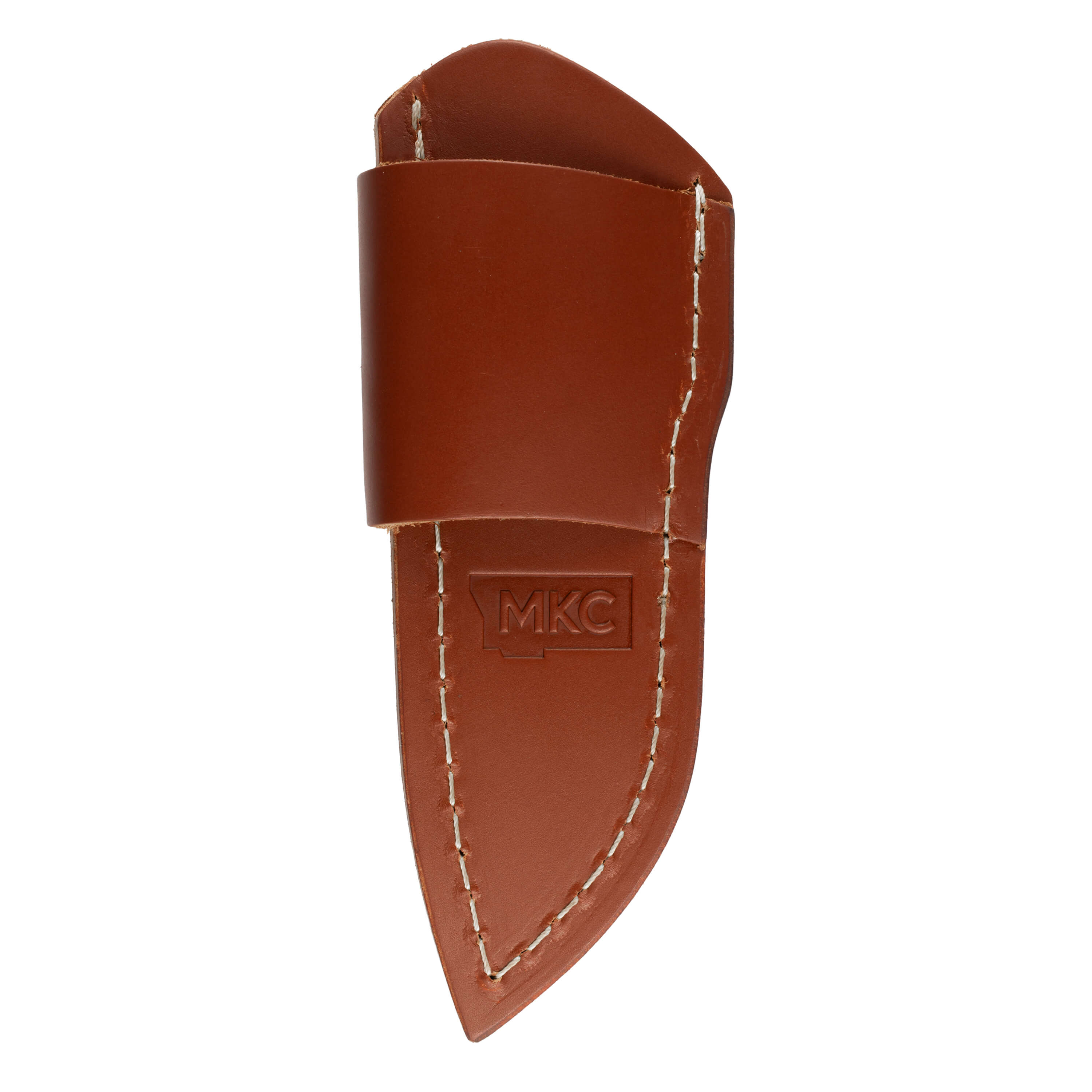 MULE DEER LEATHER SHEATH - HORIZONTAL BELT CARRY