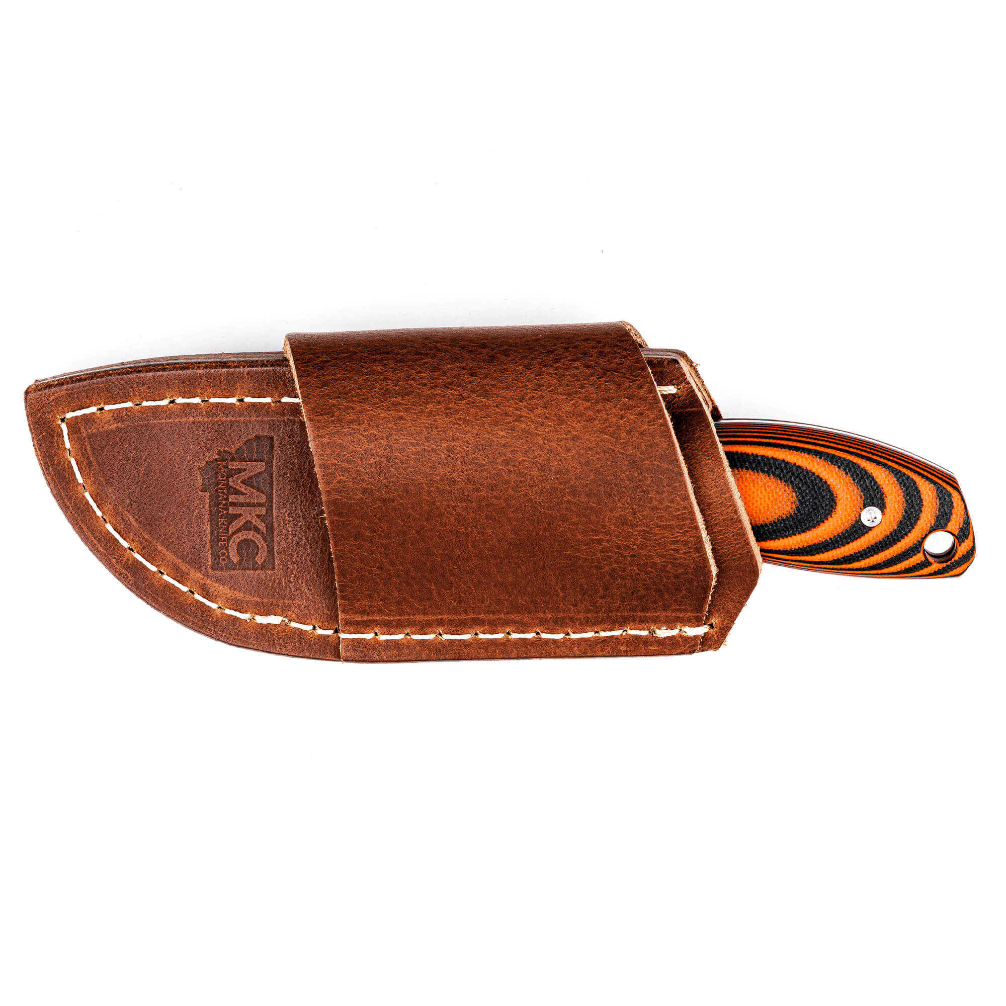 PACKOUT LEATHER SHEATH - HORIZONTAL BELT CARRY