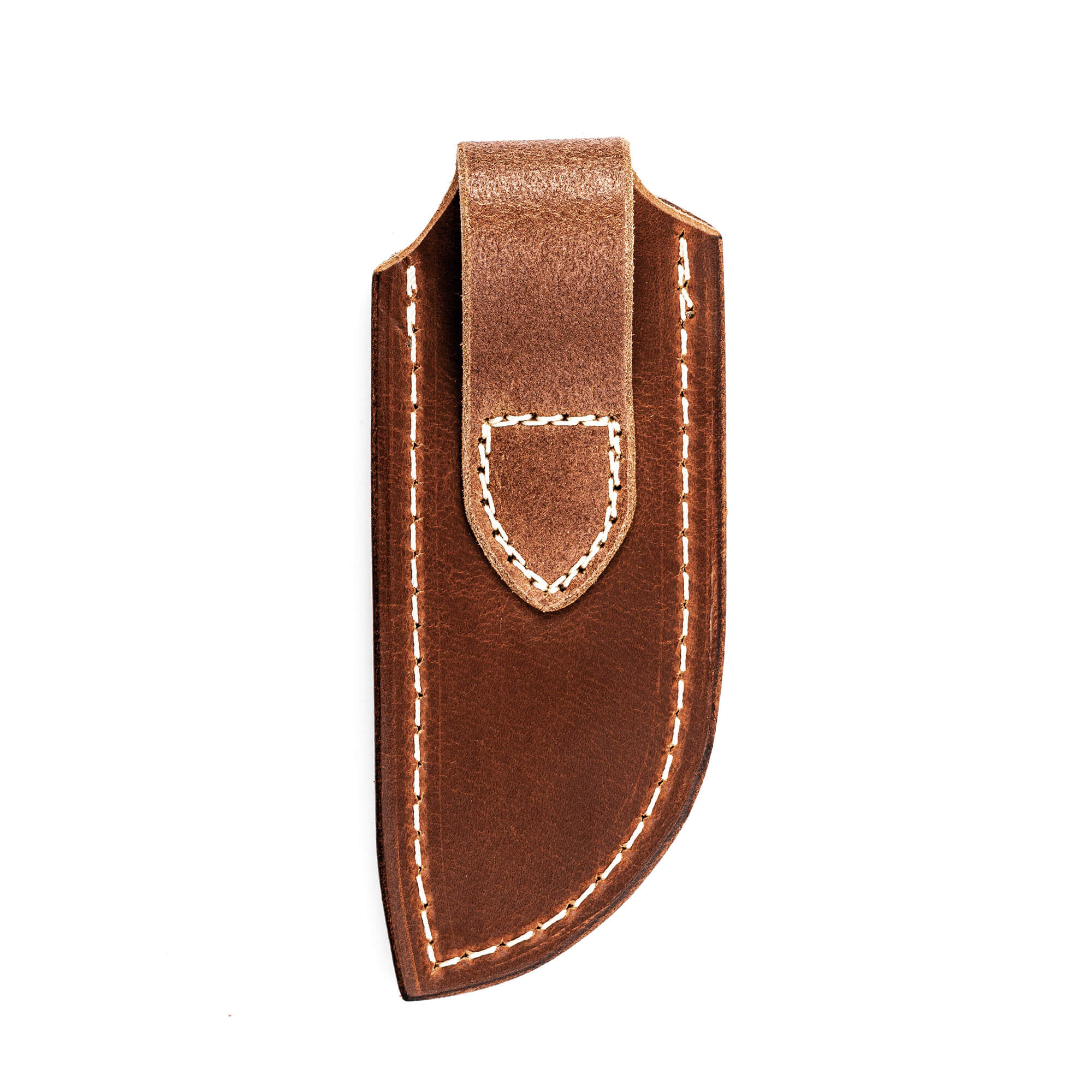 PACKOUT LEATHER SHEATH - VERTICAL BELT CARRY