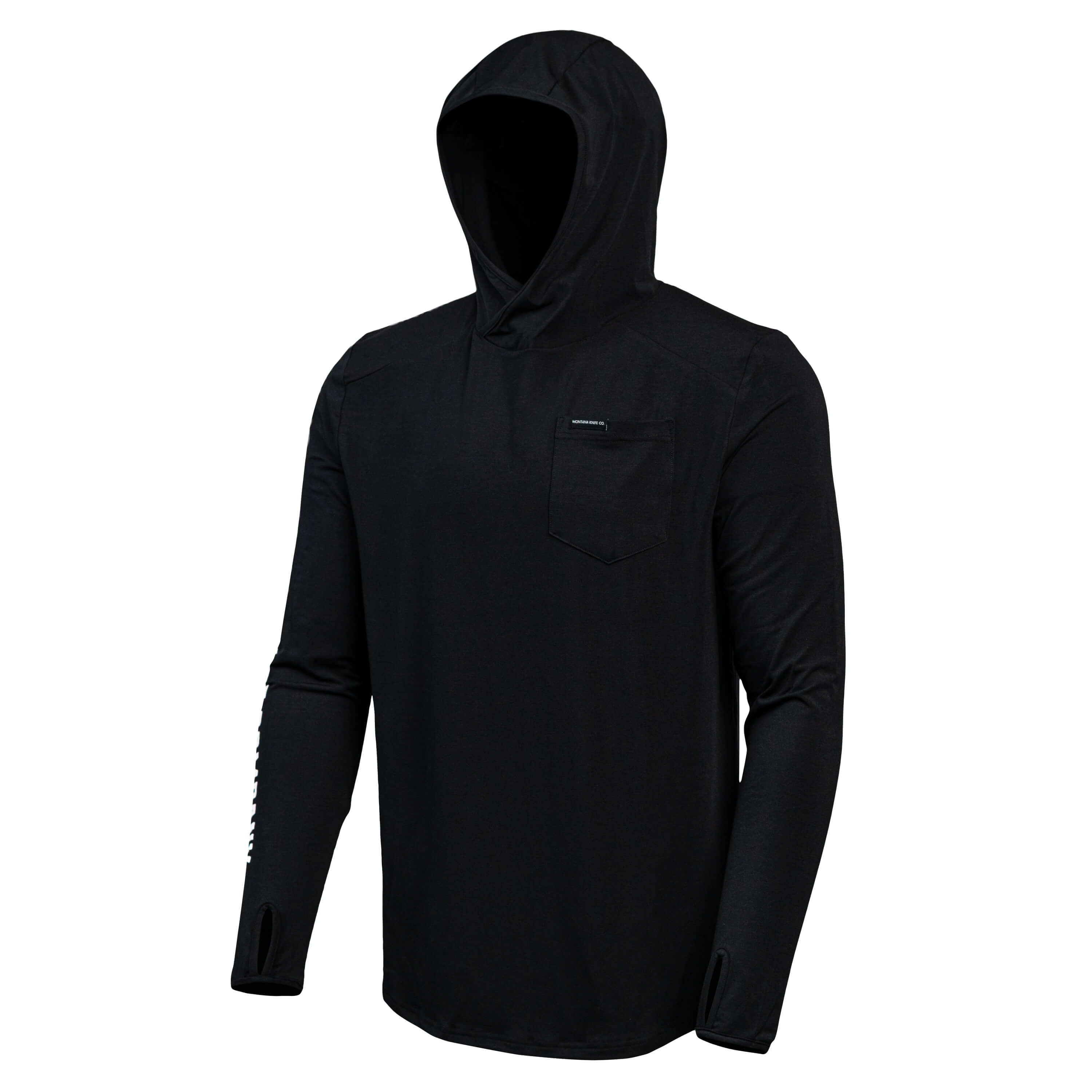 SUN RIVER BAMBOO HOODIE - BLACK