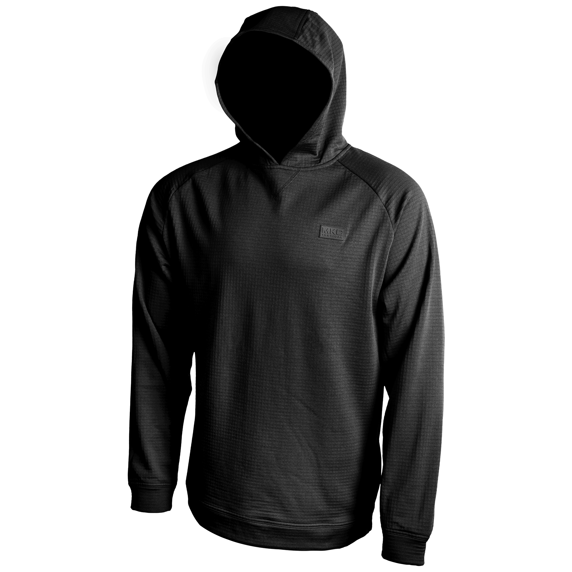 MKC WAFFLE KNIT PERFORMANCE HOODIE - SHADOW