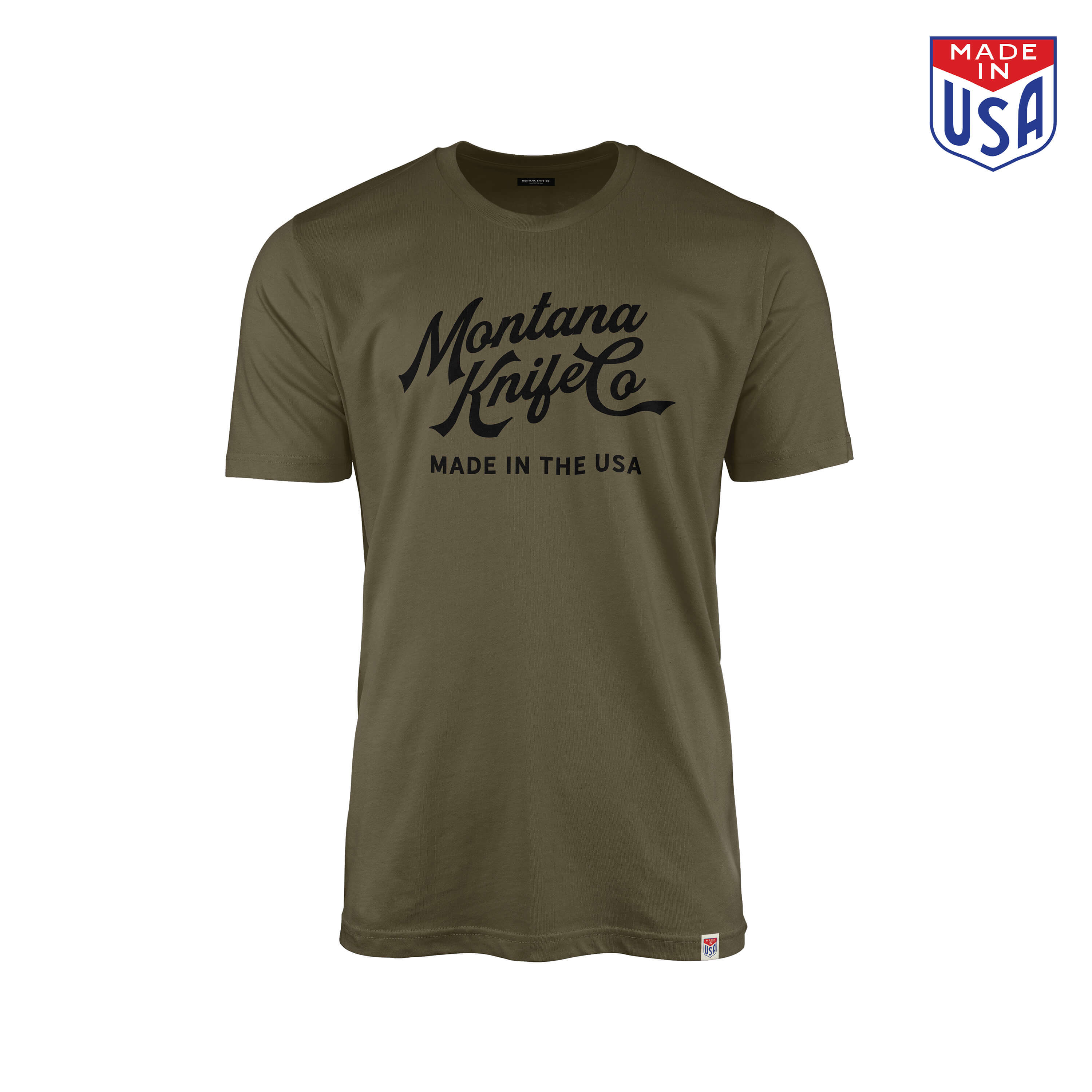 MKC HERITAGE TEE - USA MADE - OLIVE
