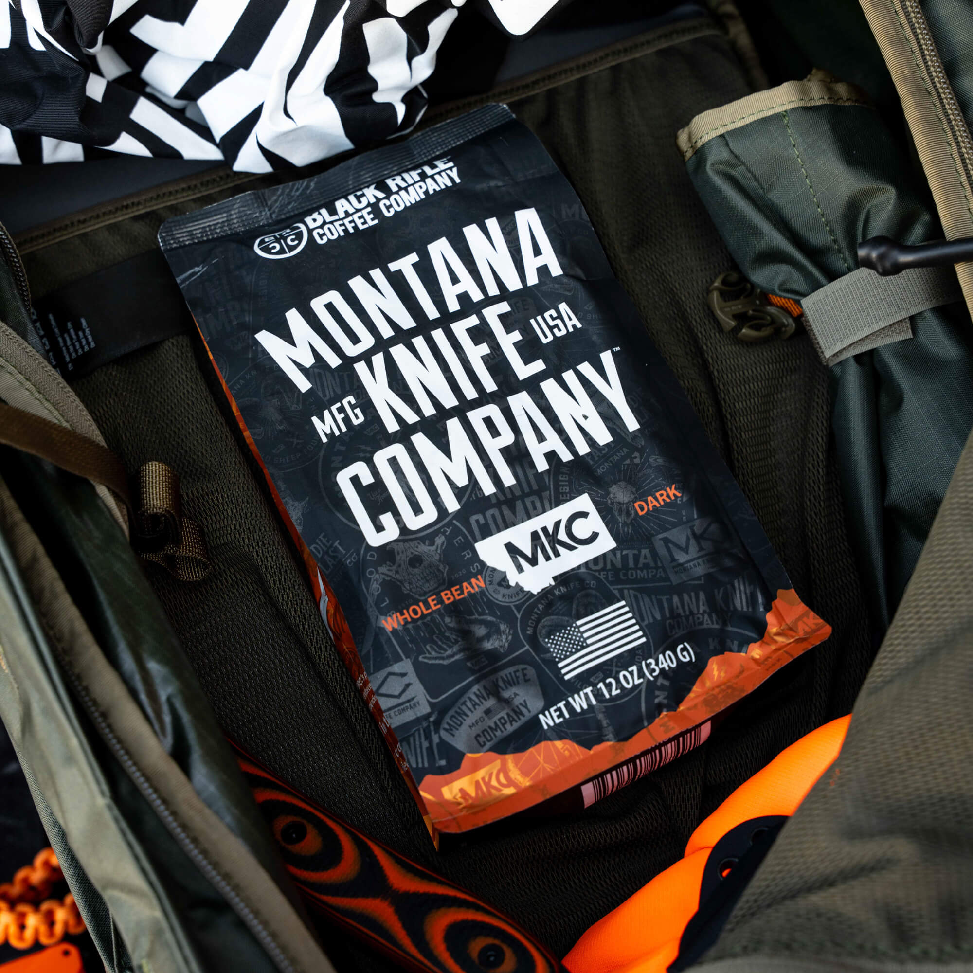 MKC X BLACK RIFLE COFFEE SIGNATURE DARK ROAST - WHOLE BEAN