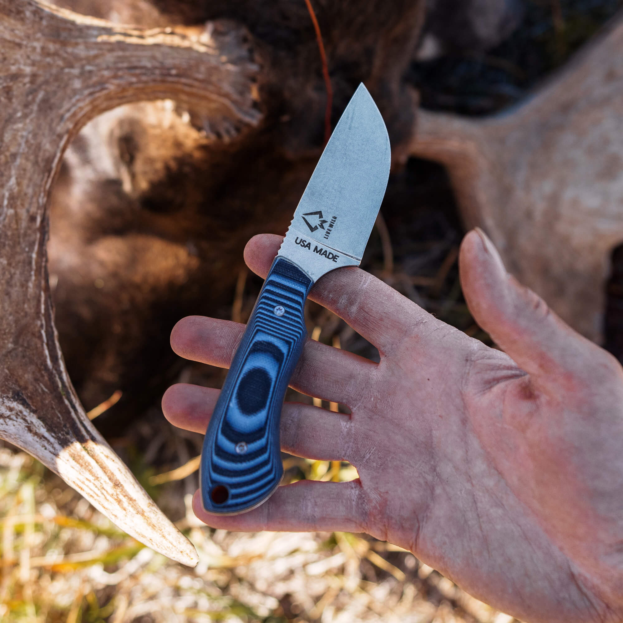 ELKHORN SKINNER - LIVE WILD EDITION - GREY & BLACK