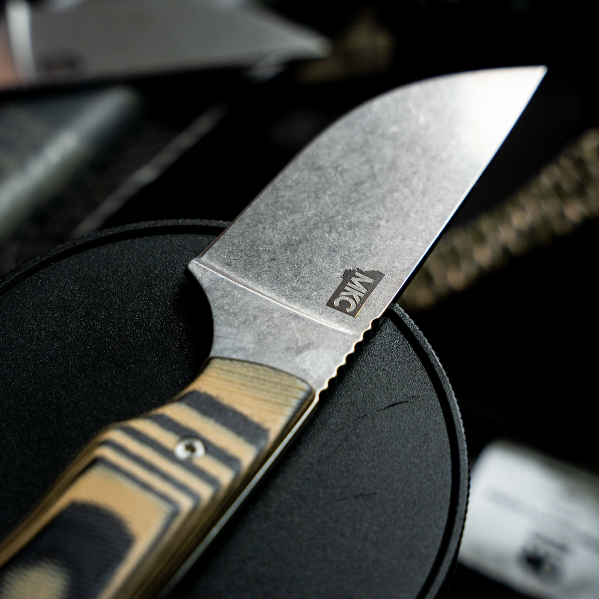 ELKHORN SKINNER - TAN & BLACK