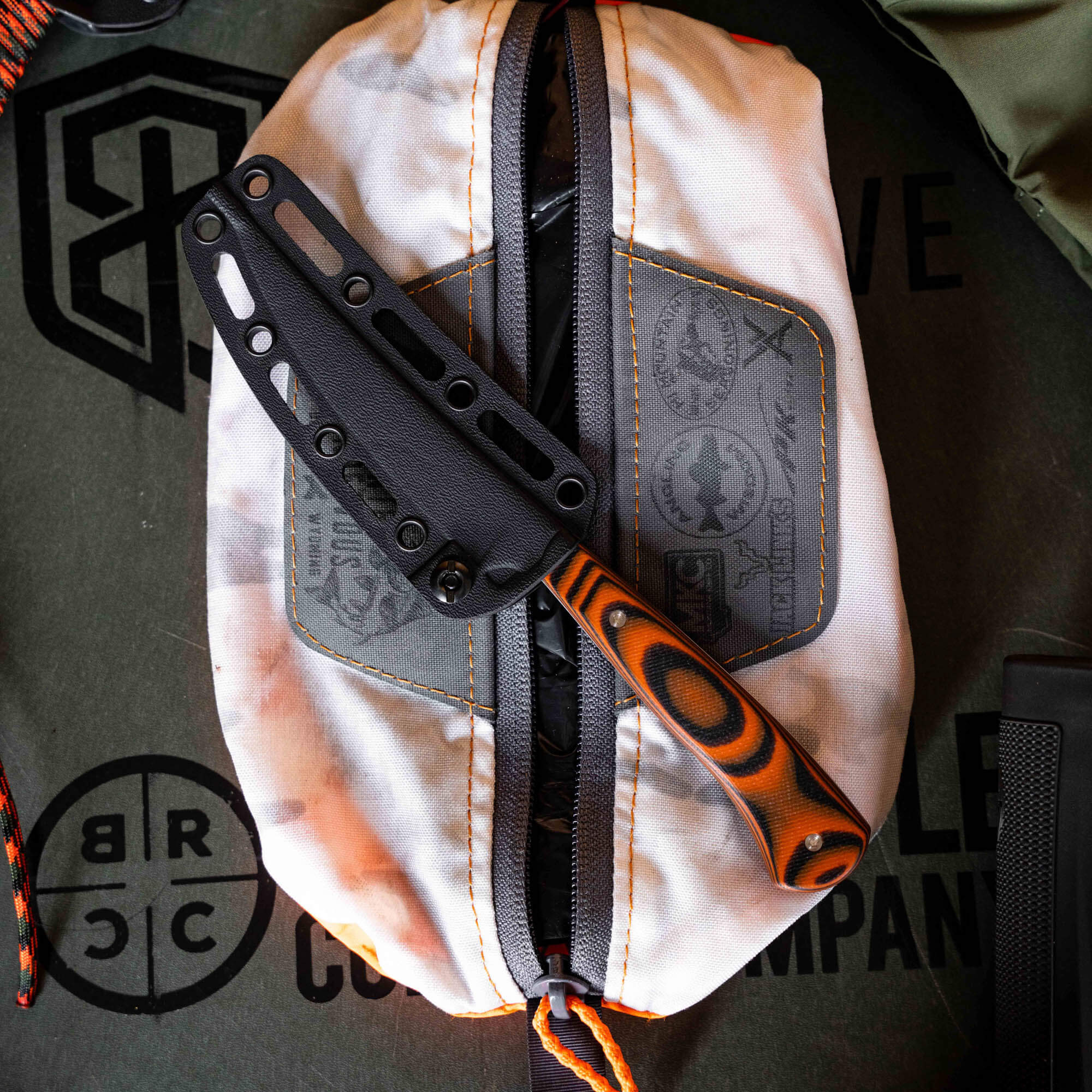 FIELD BONING KNIFE - ORANGE & BLACK