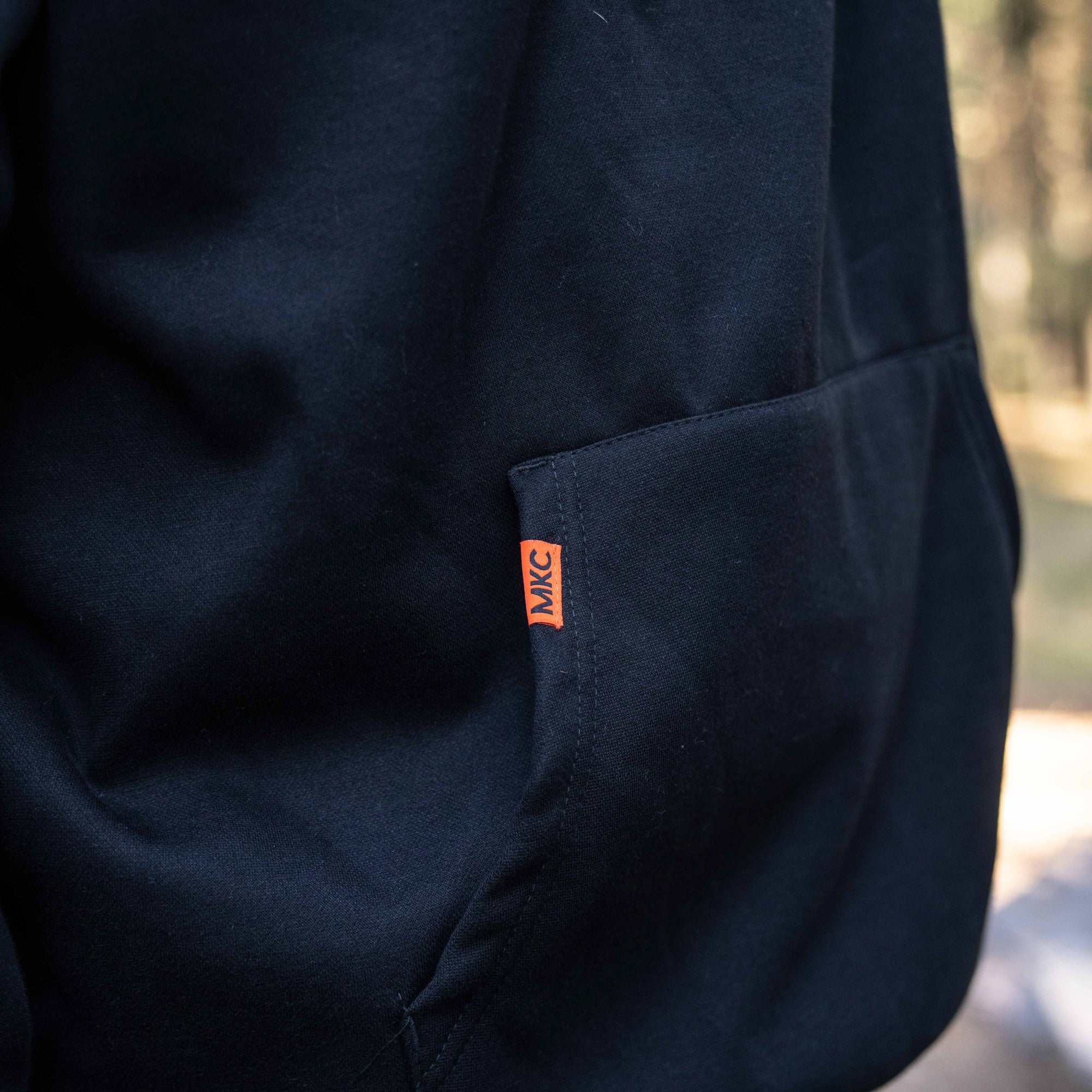 MKC FLEECE HOODIE - BLACK