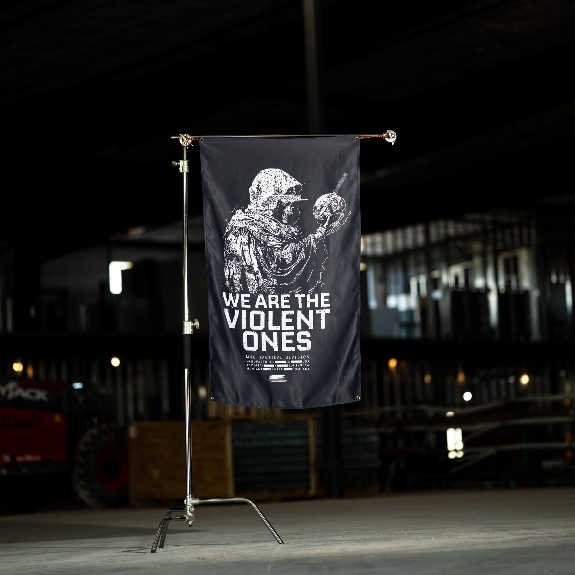 WE ARE THE VIOLENT ONES FLAG