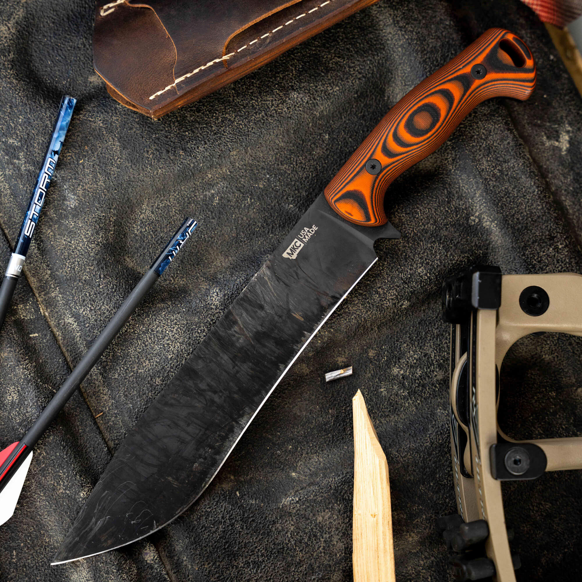 MKC CHOPPER - ORANGE & BLACK