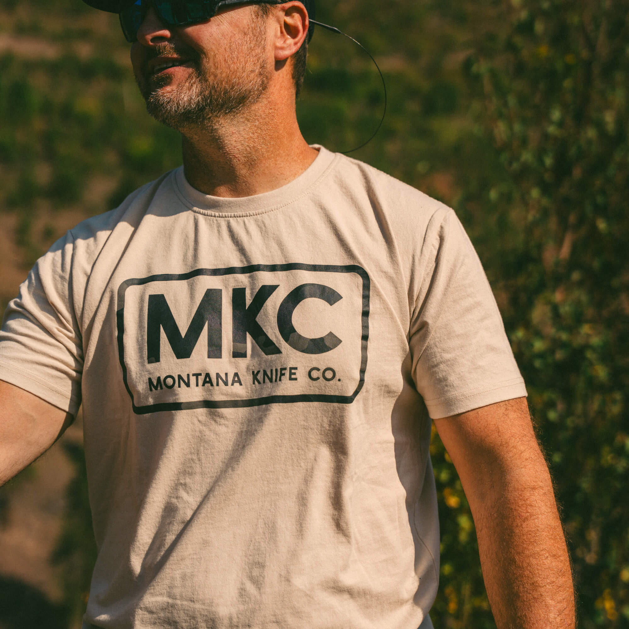 MKC LOGO TEE - BONE