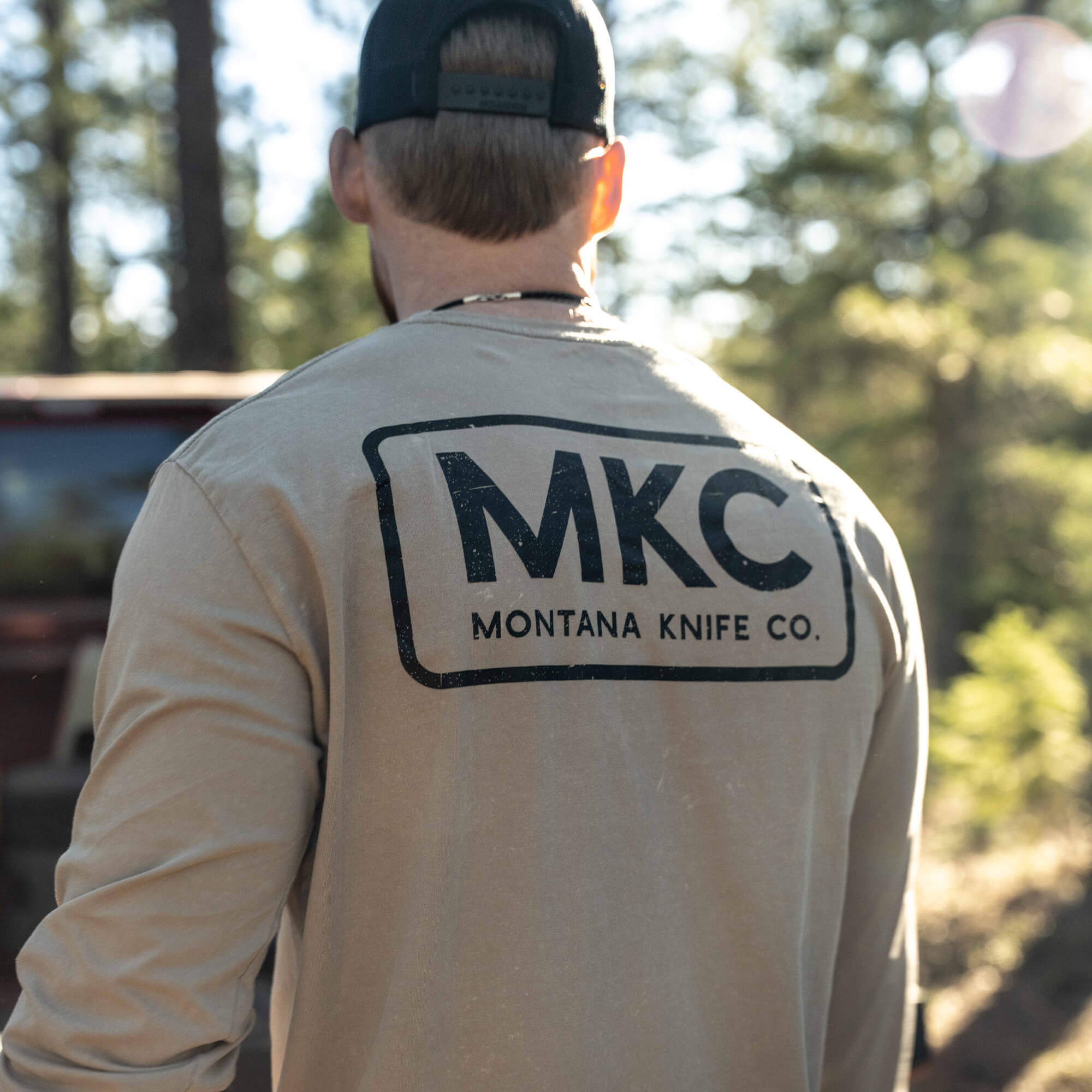 MKC STONEWASH LONG SLEEVE - QUICKSAND