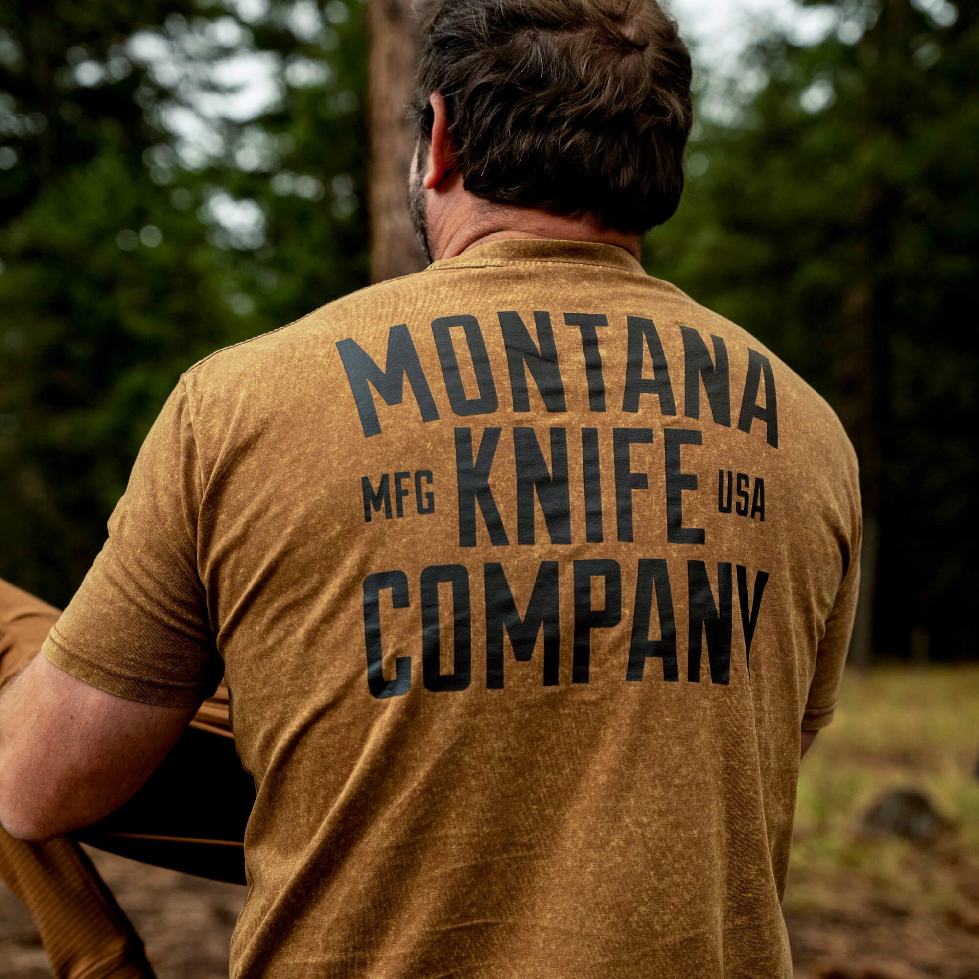 MKC STONEWASH TEE - COYOTE