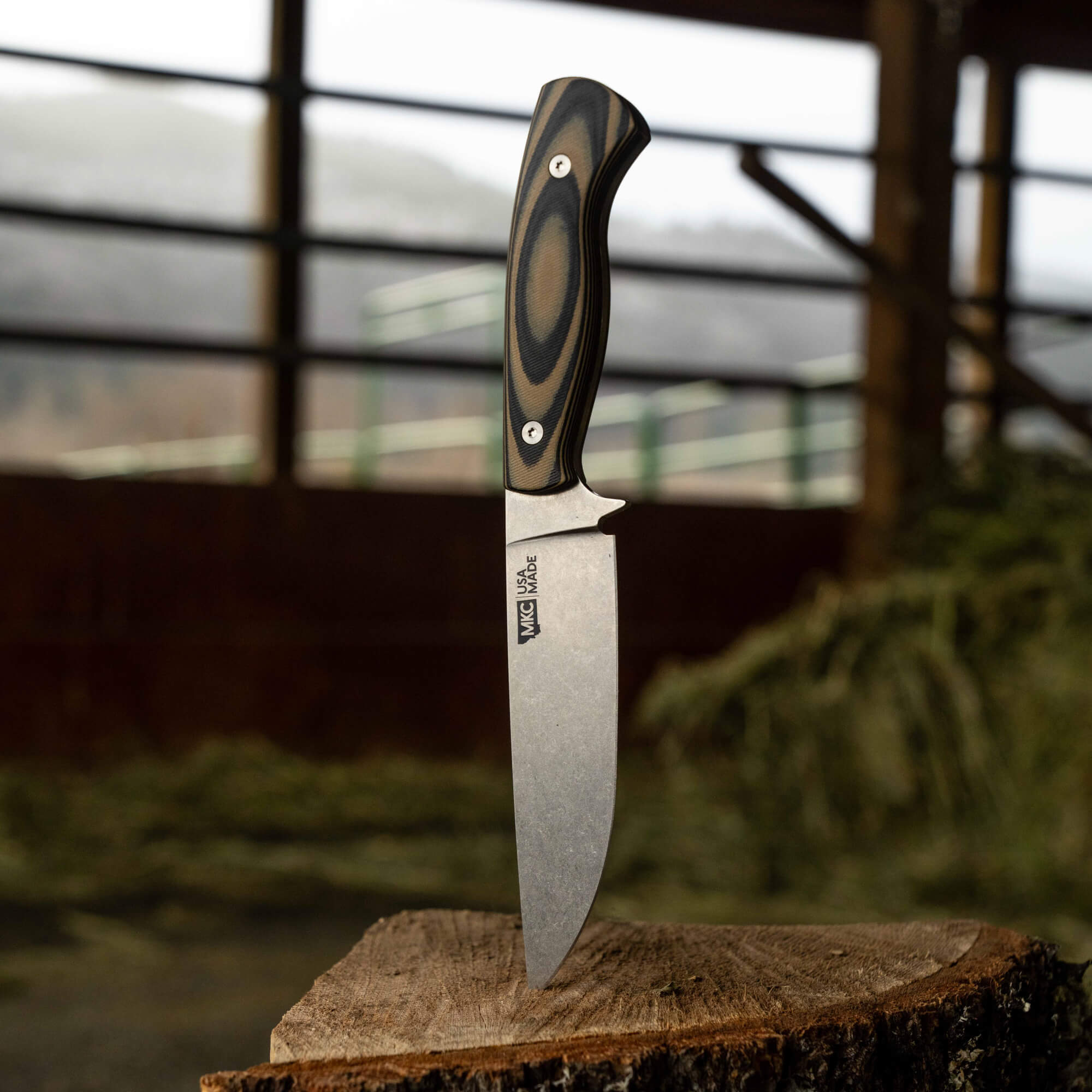 MAGNACUT SUPER CUB - DROP POINT HUNTER - GREEN & BLACK