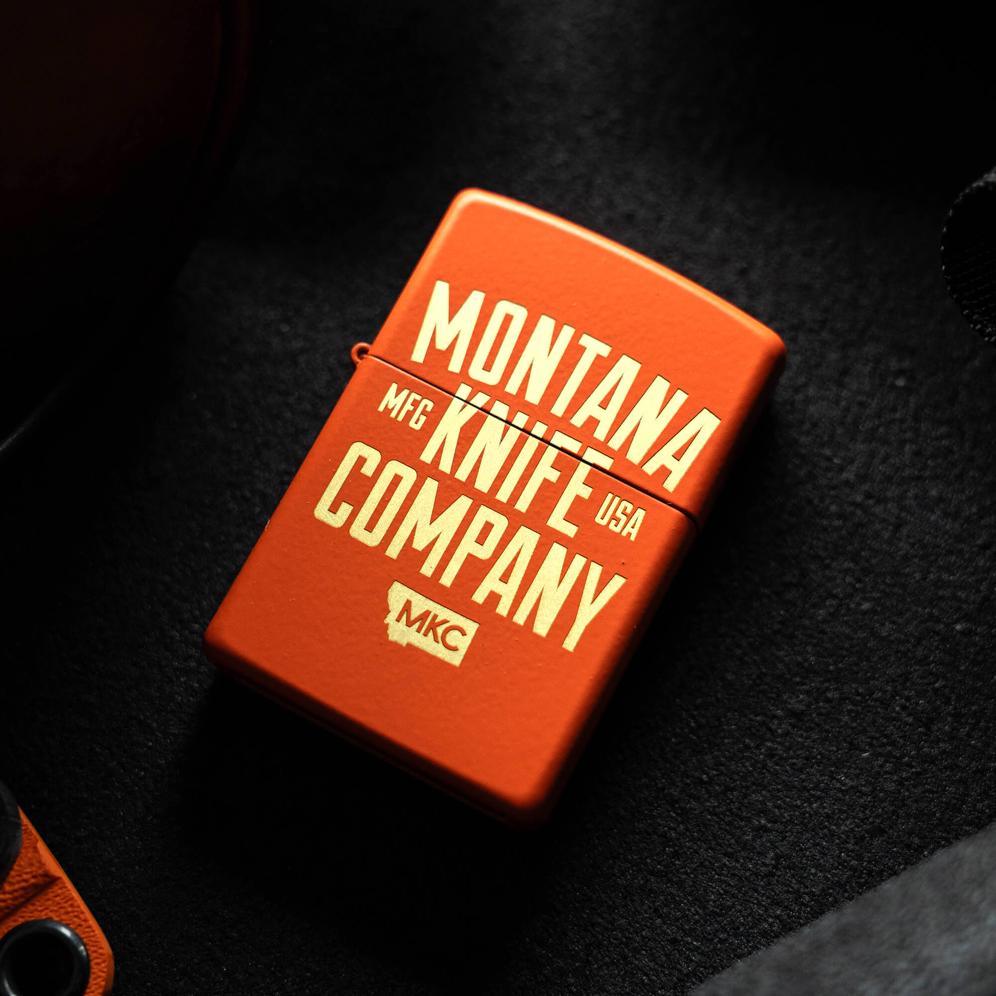 LIMITED EDITION BLAZE ORANGE CERAKOTE - ZIPPO LIGHTER - USA MADE