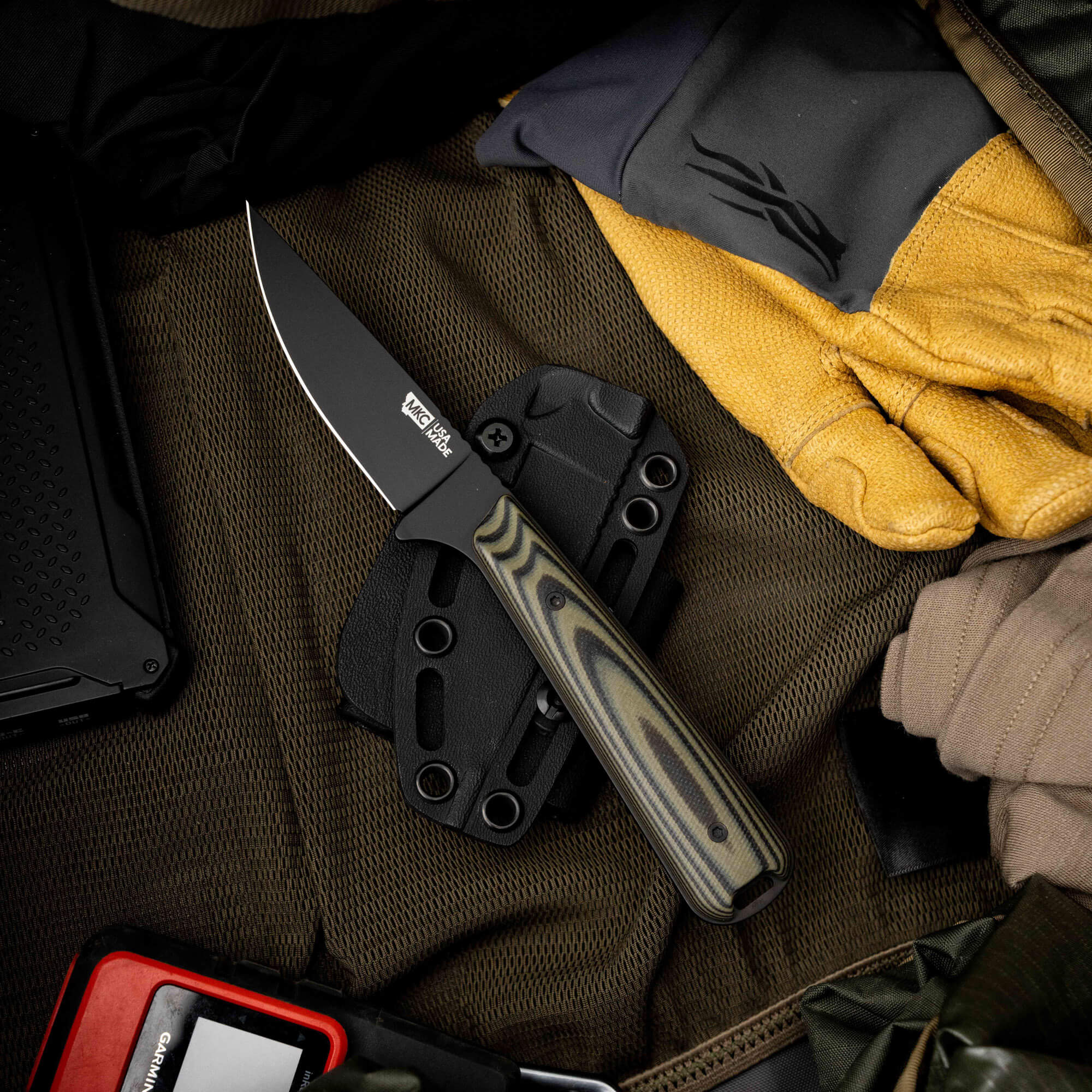 FLATTAIL - PVD - GREEN & BLACK