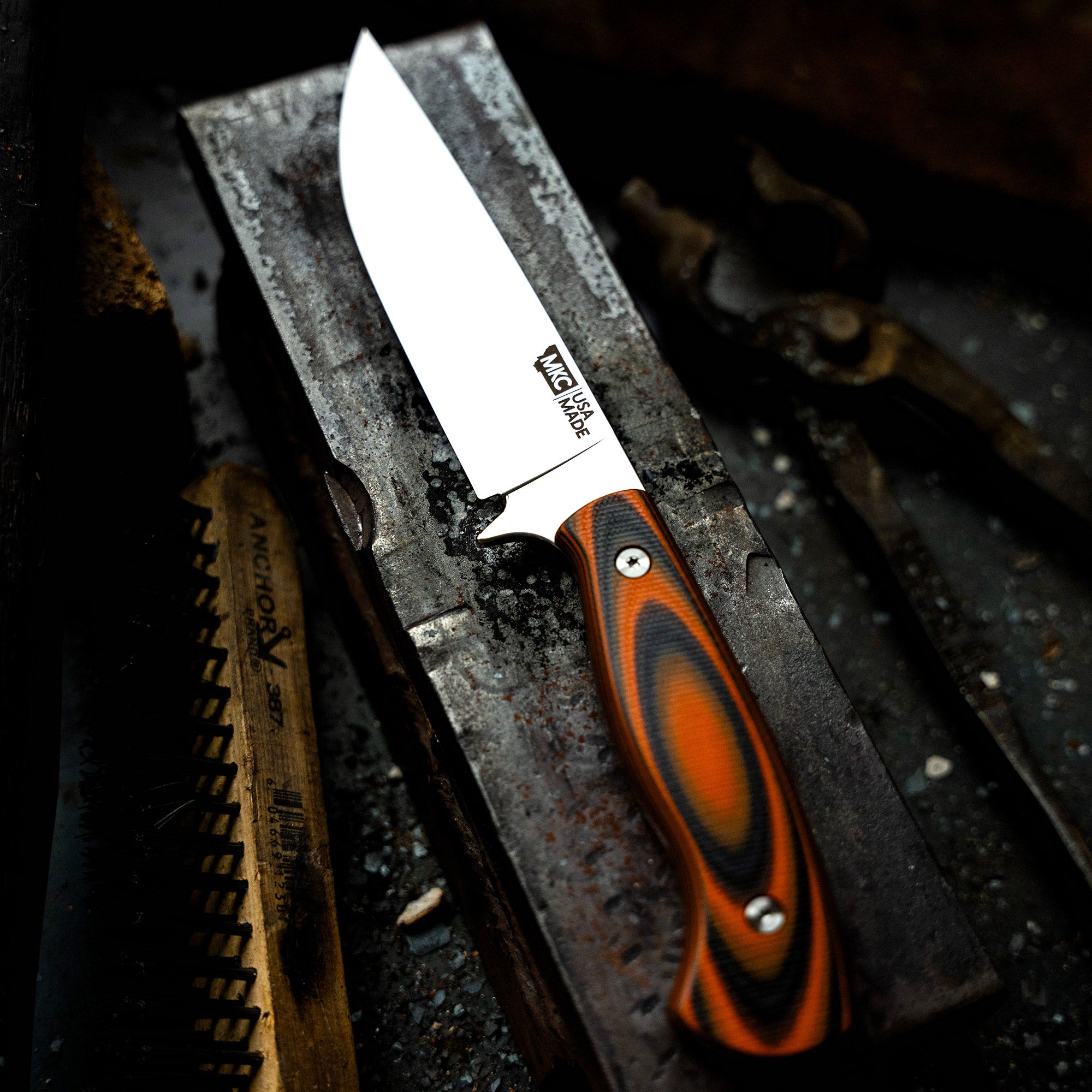 MAGNACUT SUPER CUB - DROP POINT HUNTER - ORANGE & BLACK