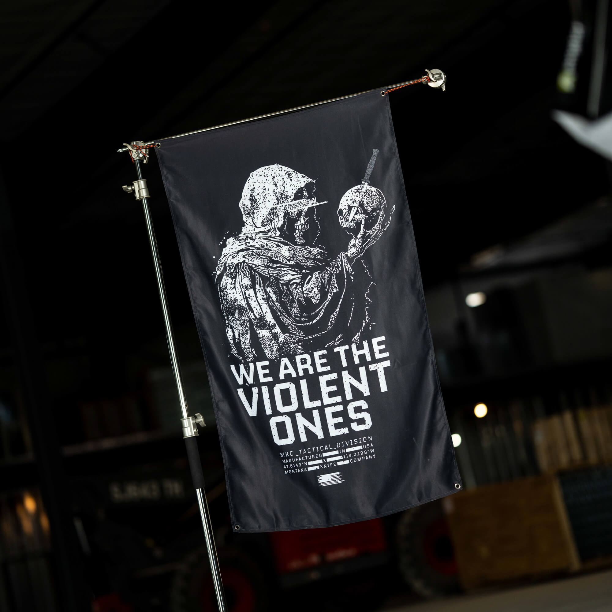 WE ARE THE VIOLENT ONES FLAG