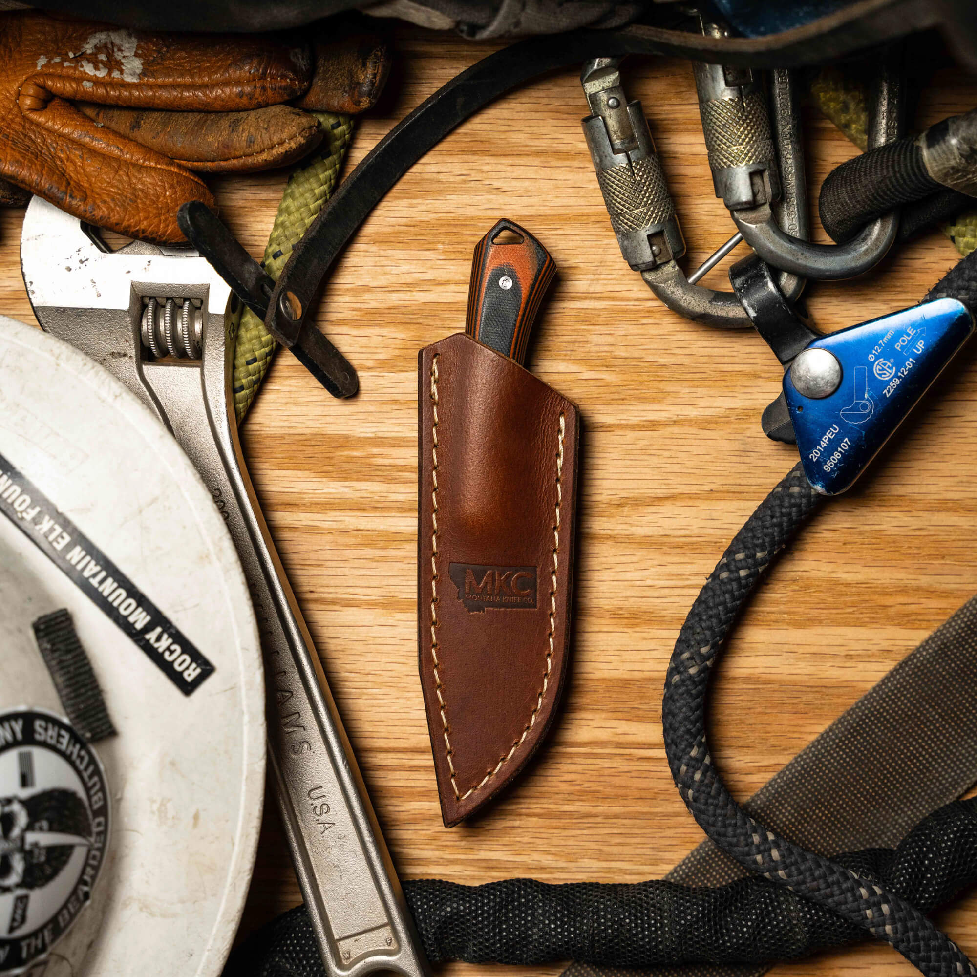 ROCKER LEATHER SHEATH - CONCEALED POCKET CARRY