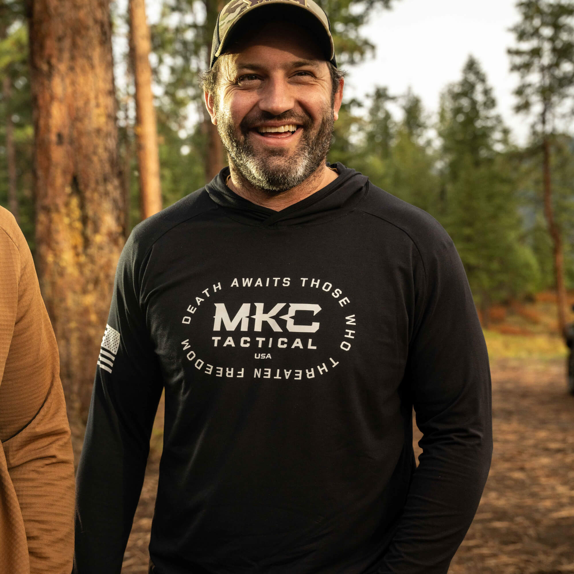 TACTICAL LIGHTWEIGHT BAMBOO HOODIE - SHADOW