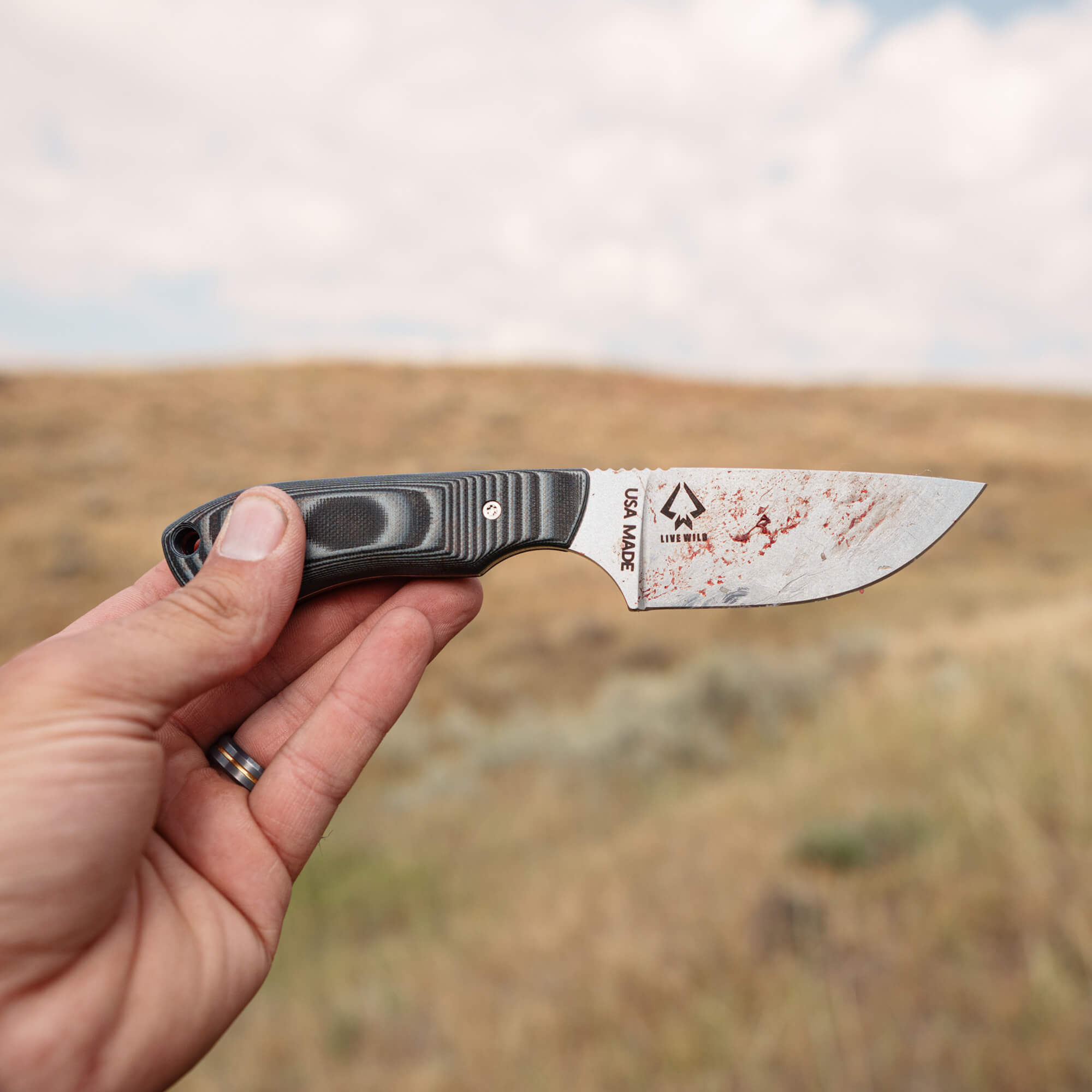 ELKHORN SKINNER - LIVE WILD EDITION - GREY & BLACK
