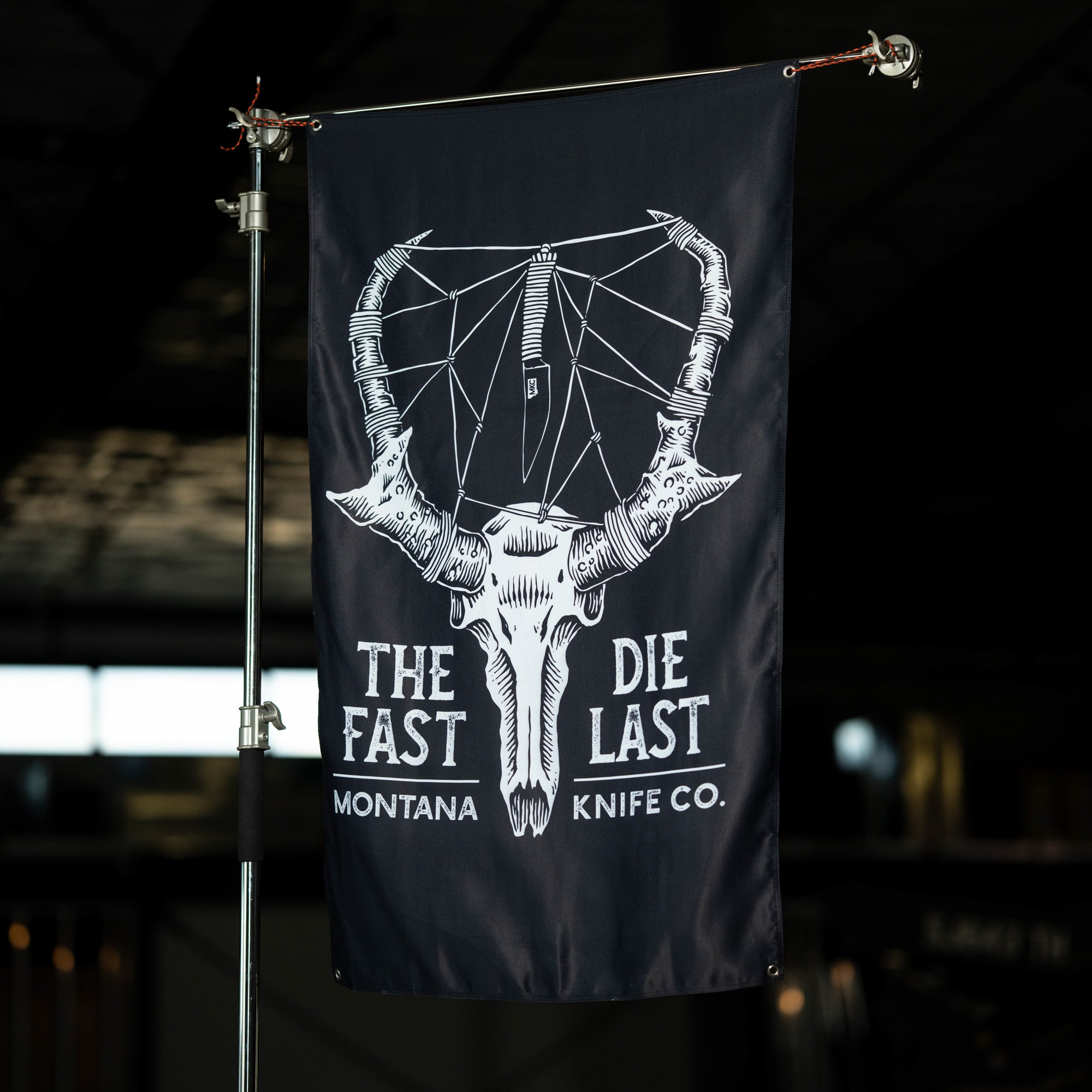 MKC ANTELOPE SKULL FLAG
