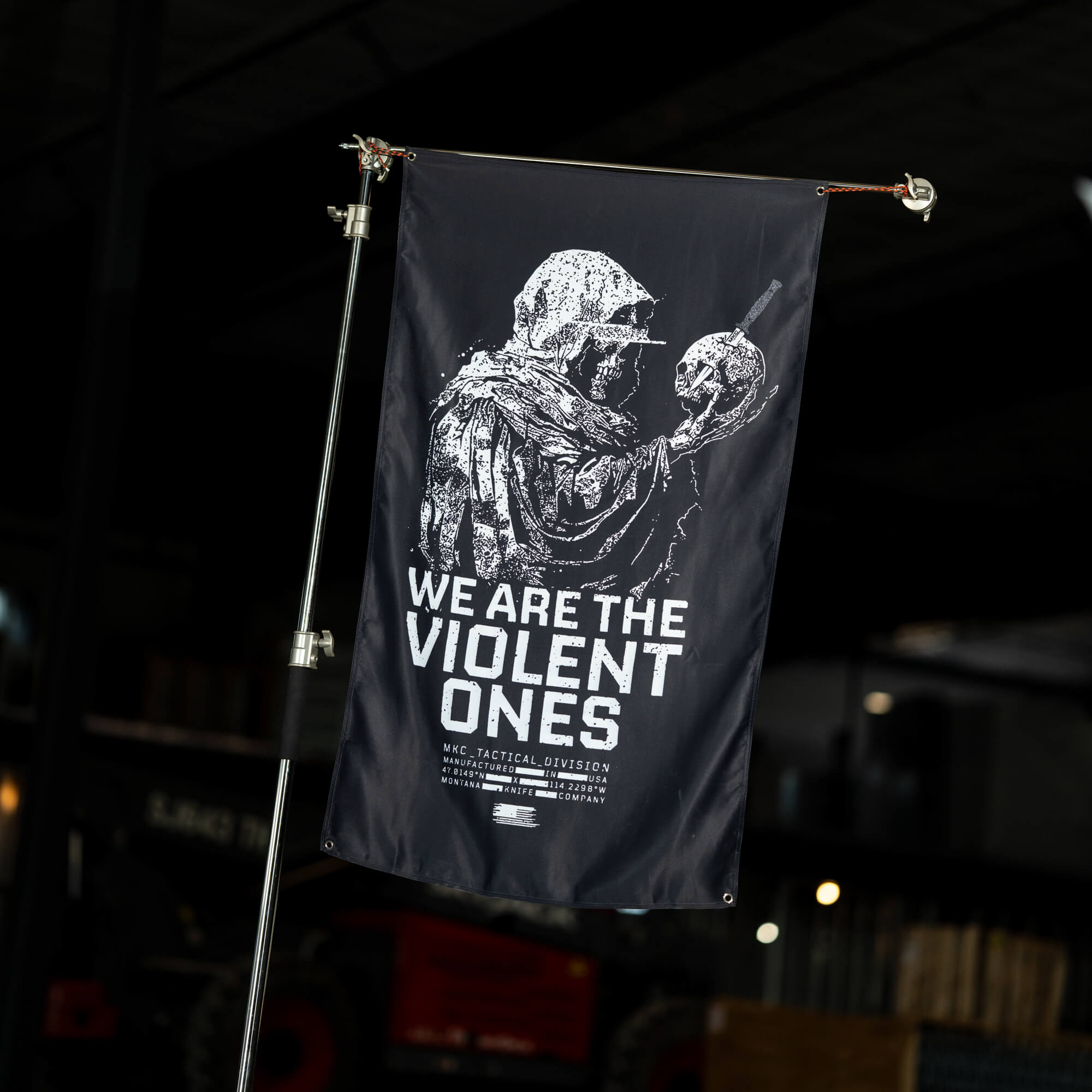 WE ARE THE VIOLENT ONES FLAG