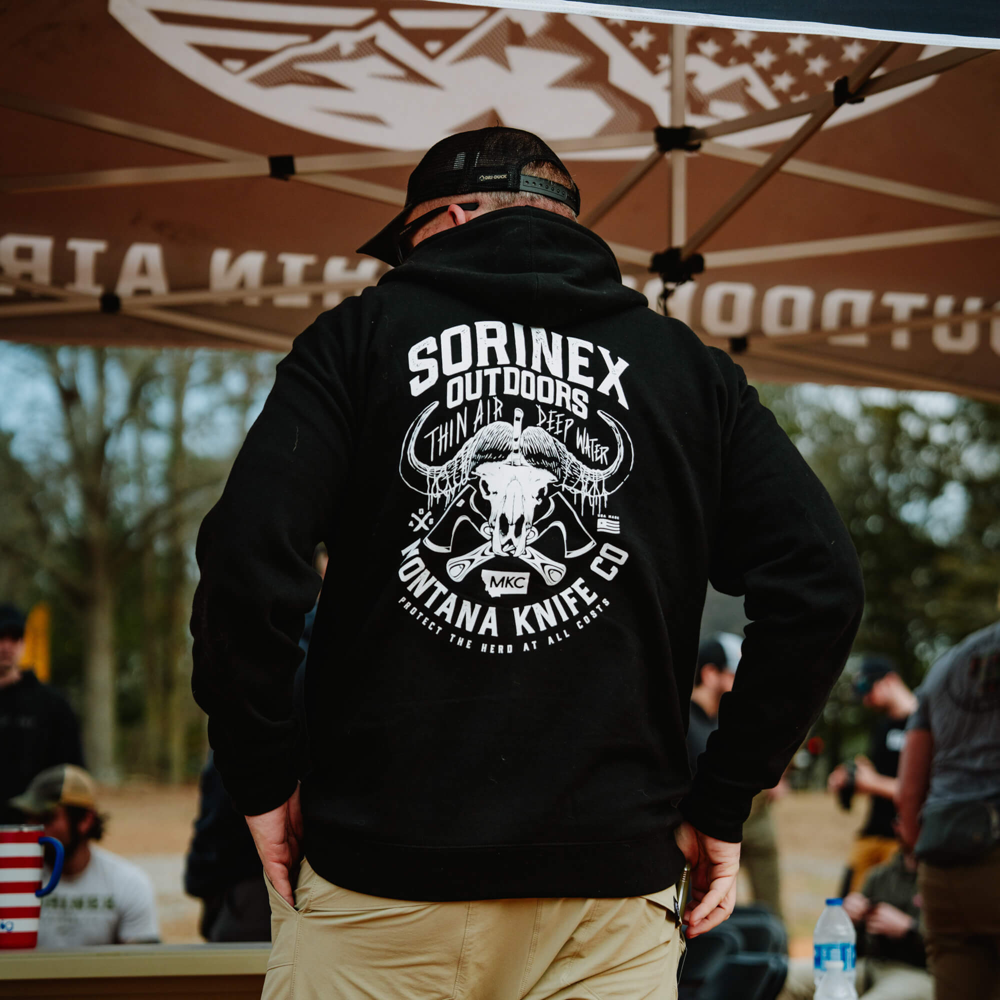 MKC X SORINEX OUTDOORS HOODIE - BLACK