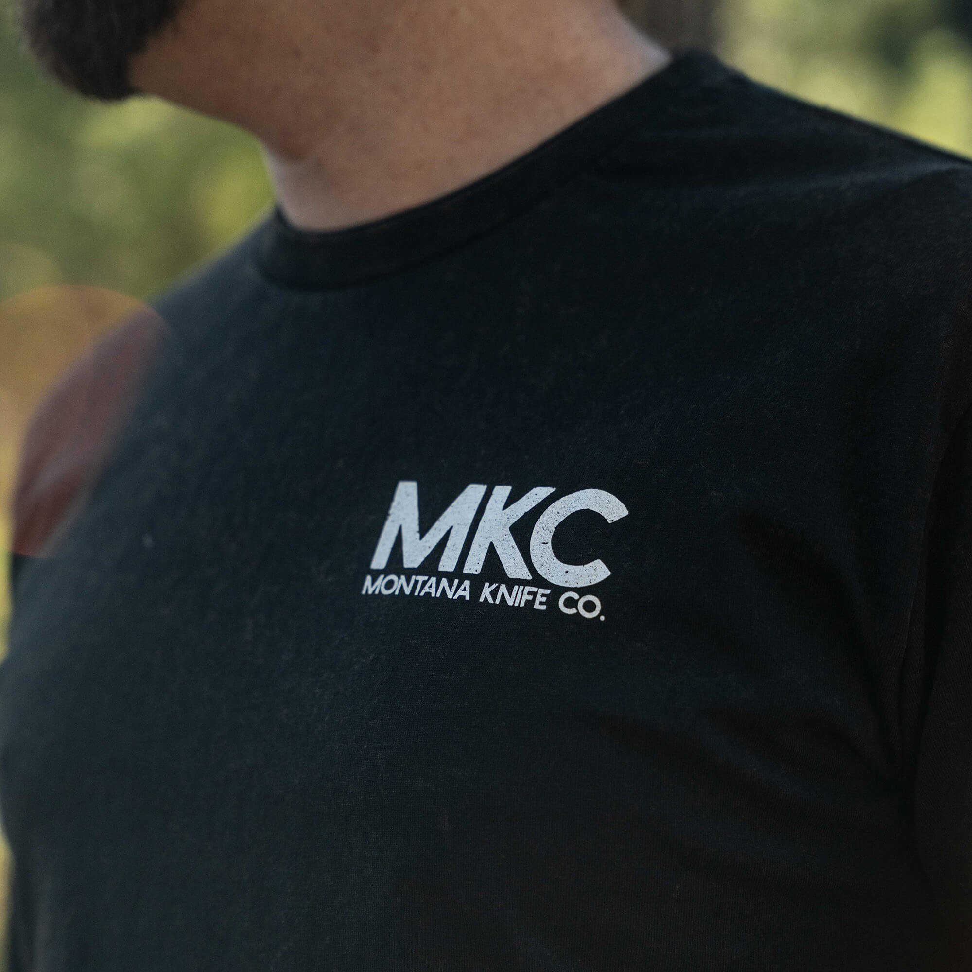 MKC STONEWASH LONG SLEEVE - BLACK
