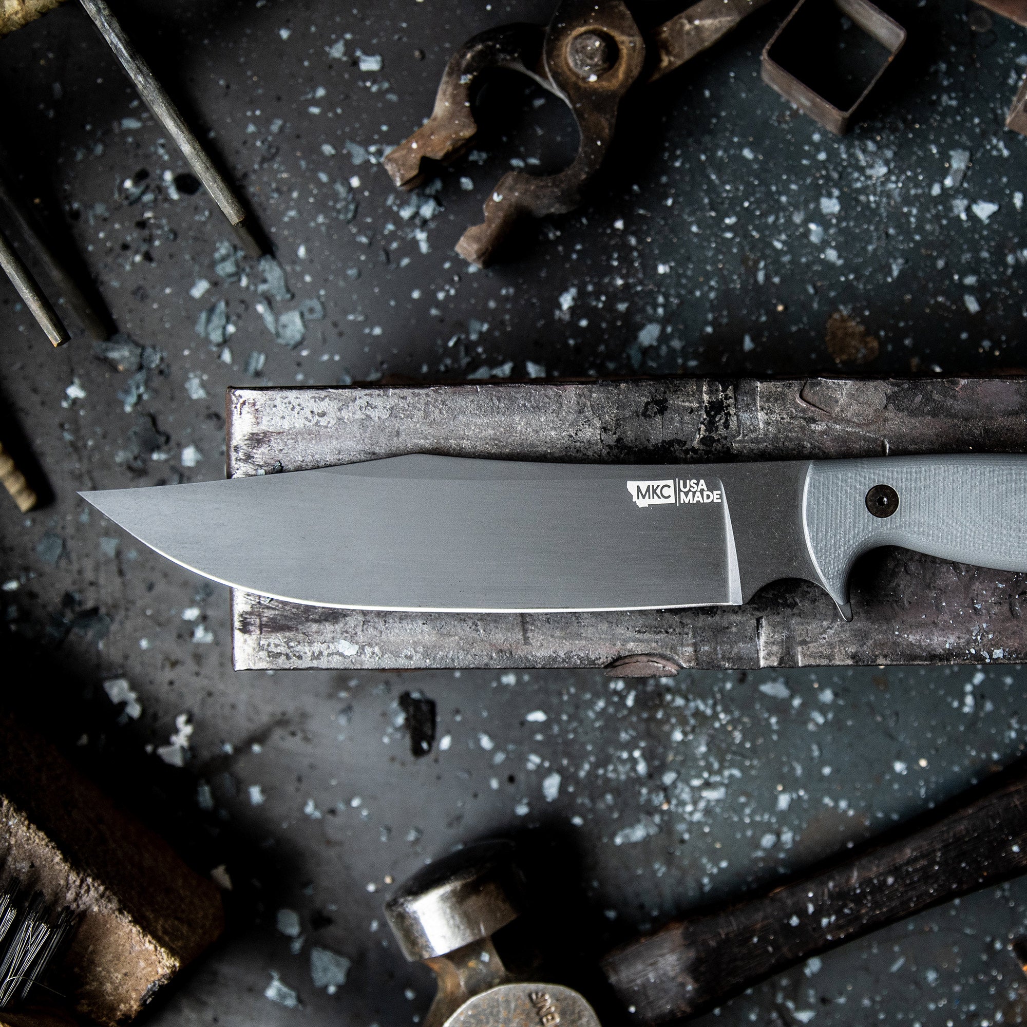 THE MARSHALL BUSHCRAFT KNIFE - GREY