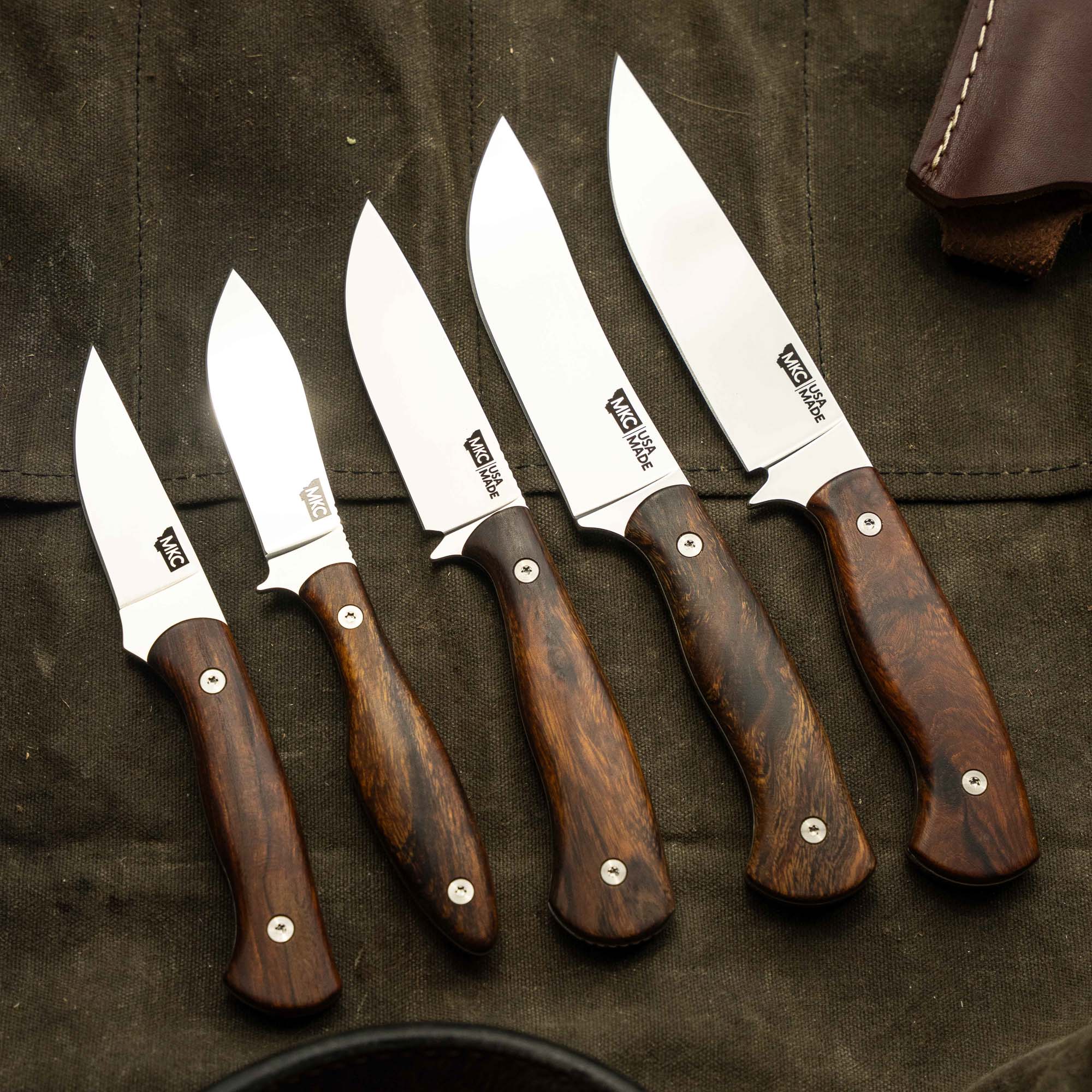 TRADITIONS KNIVES - FULL SET OF 5