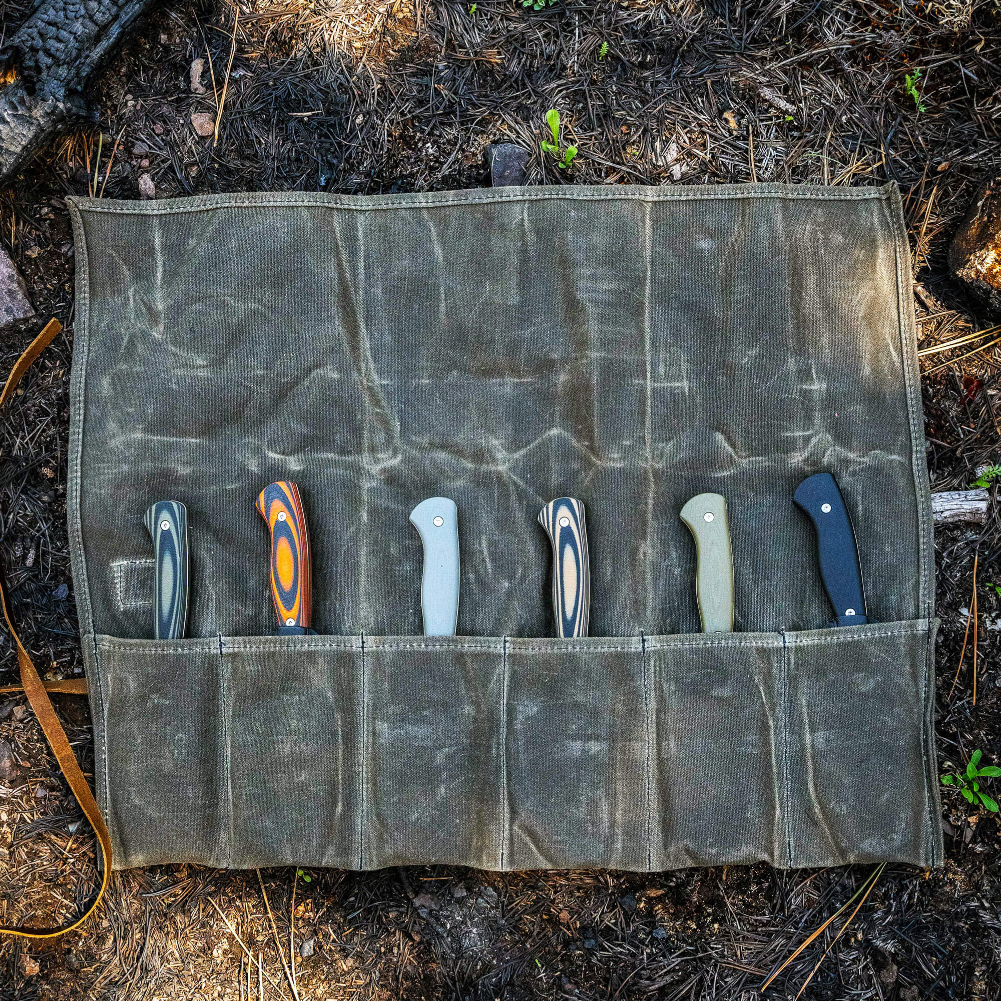 CANVAS KNIFE ROLL - USA MADE