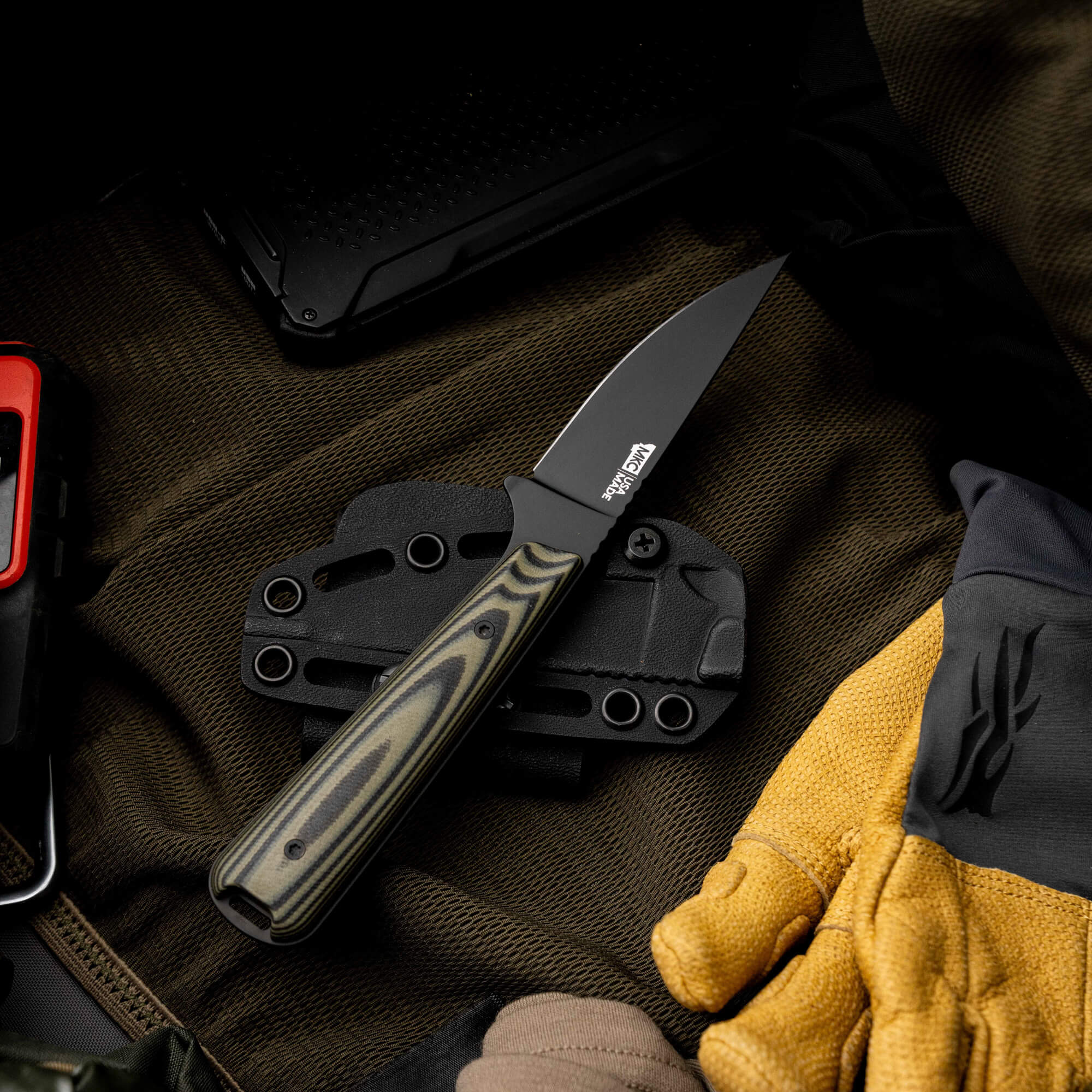 FLATTAIL - PVD - GREEN & BLACK