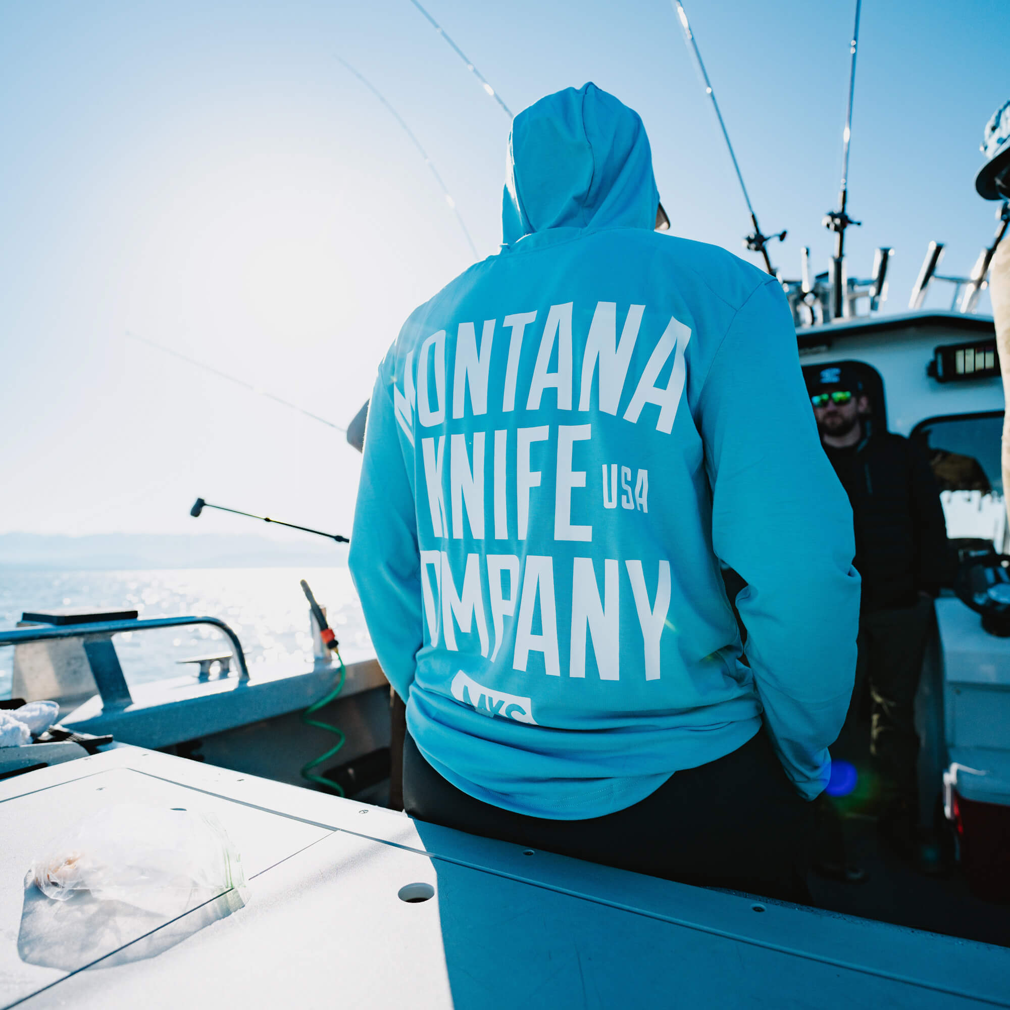 SUN RIVER BAMBOO HOODIE - GLACIER BLUE