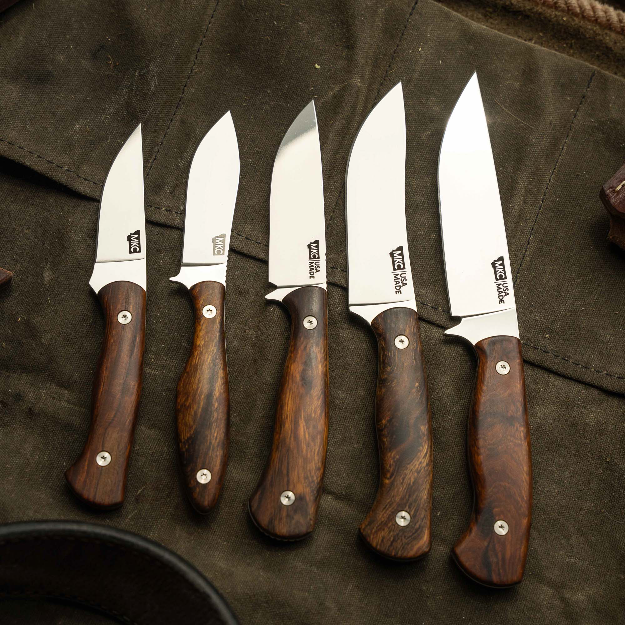TRADITIONS KNIVES - FULL SET OF 5