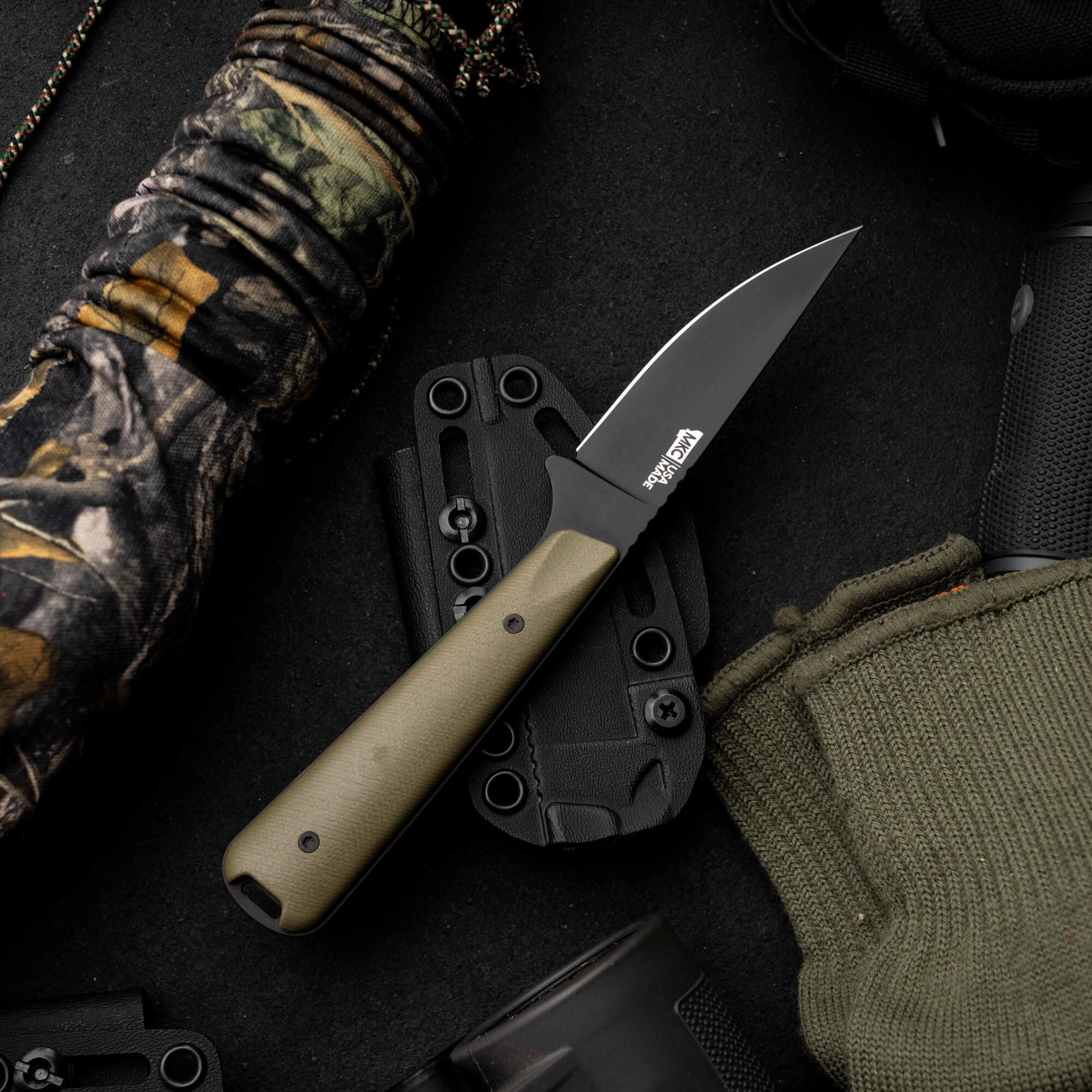 FLATTAIL - PVD - OLIVE