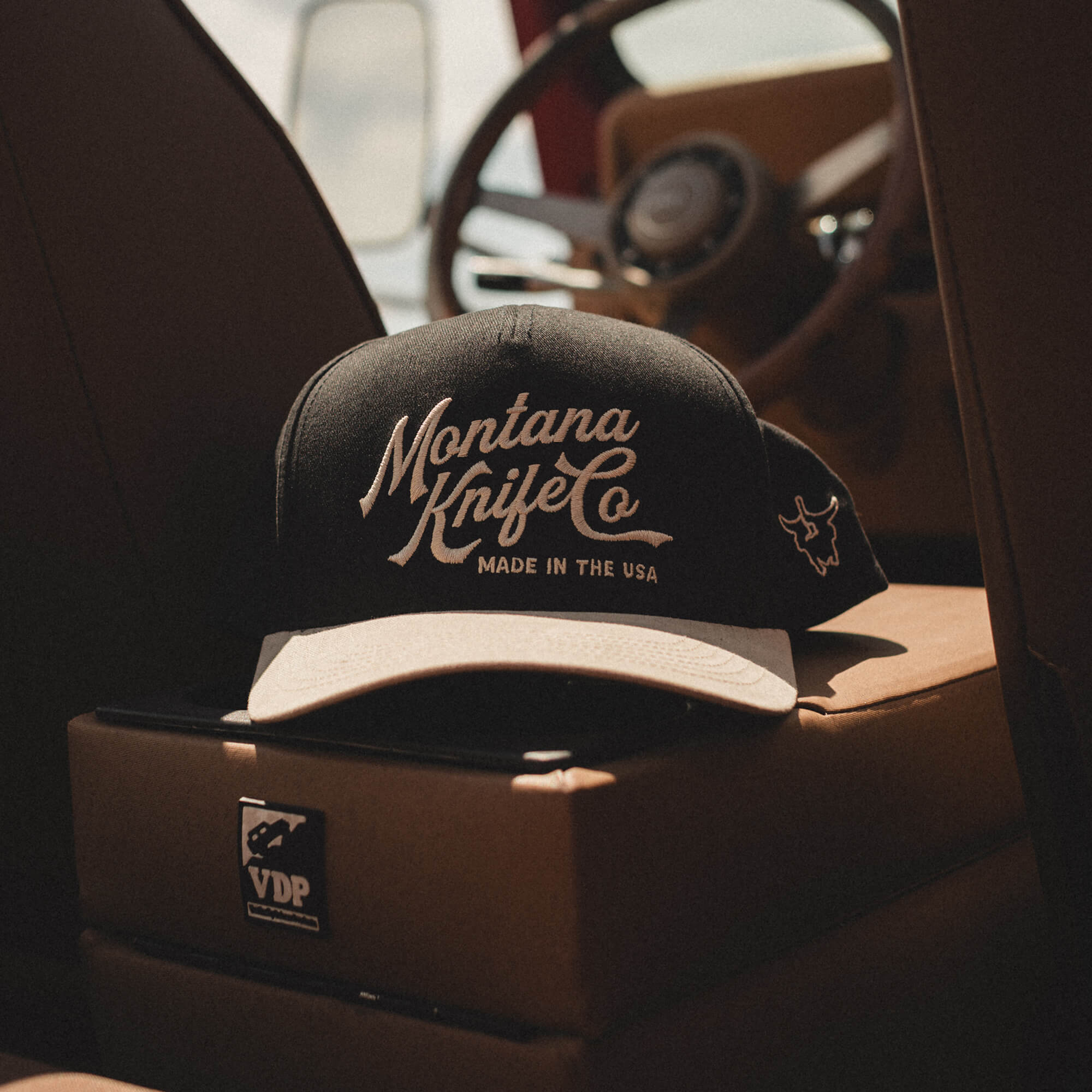 MKC HERITAGE HAT - BLACK/TAN