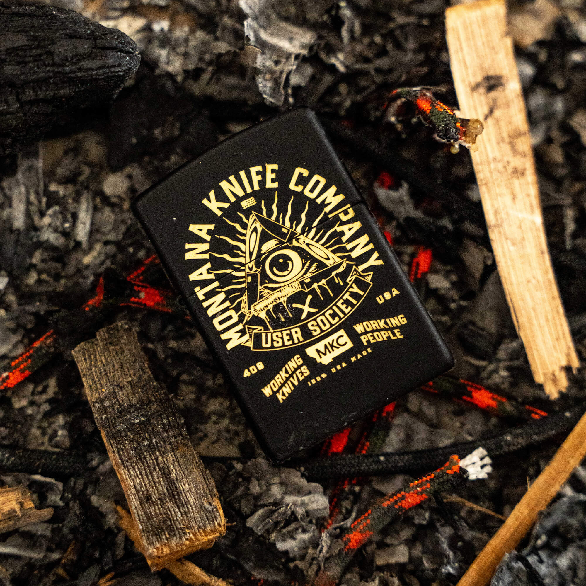 MKC USER SOCIETY ZIPPO - EXCLUSIVE - USA MADE