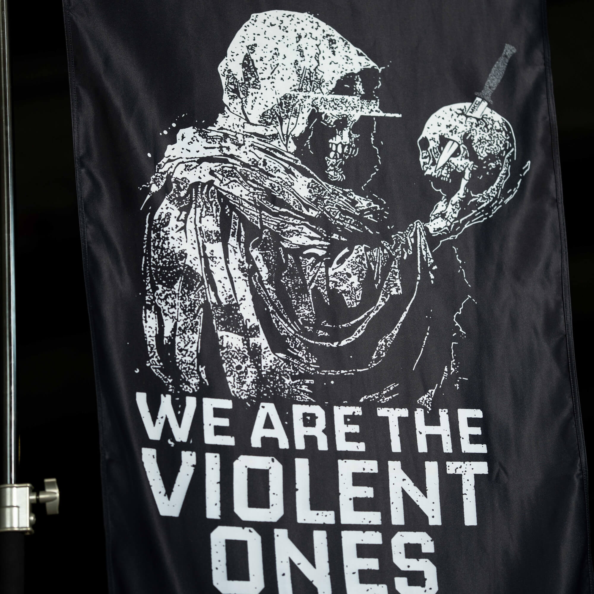 WE ARE THE VIOLENT ONES FLAG