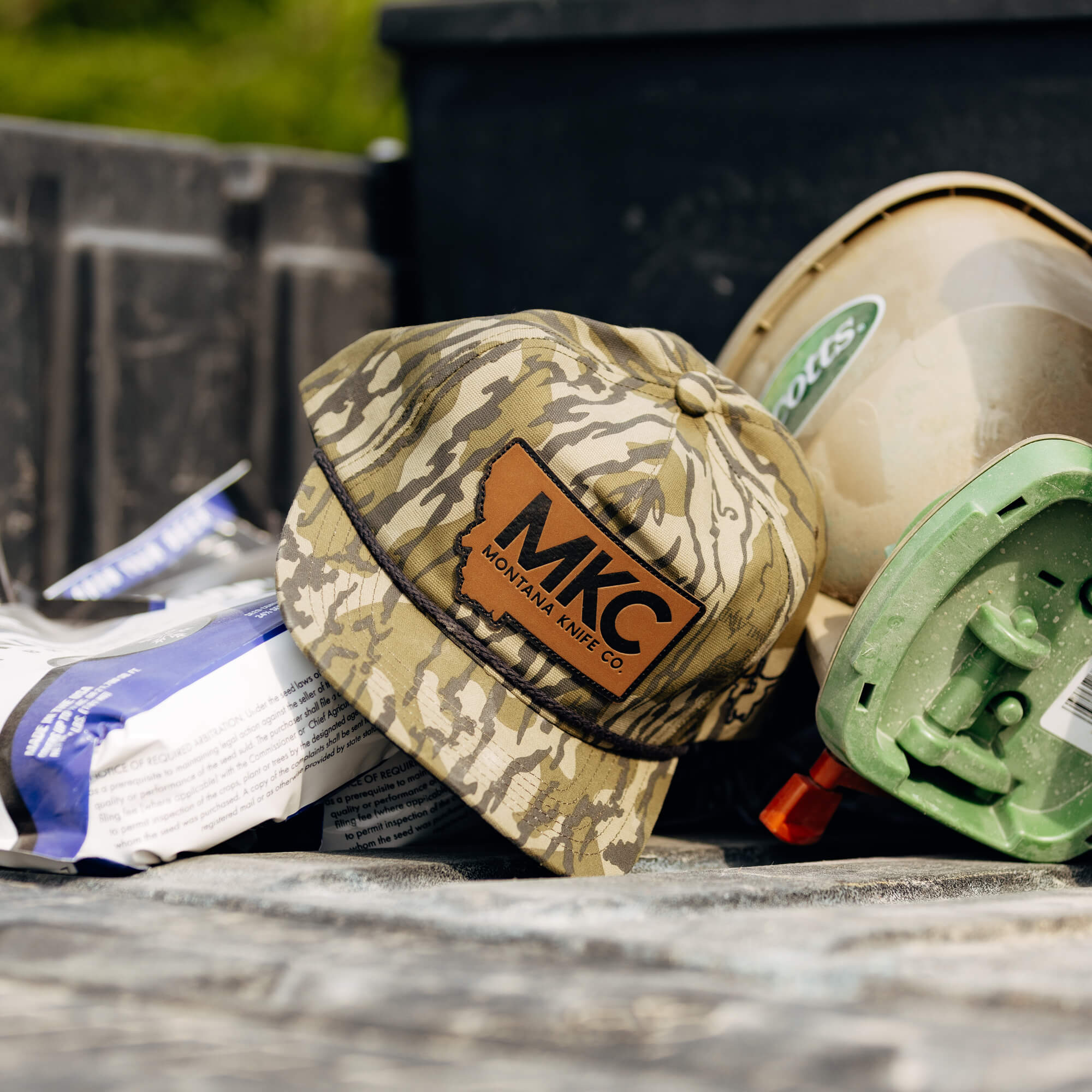 MKC X MOSSY OAK ROPE HAT - BOTTOMLAND