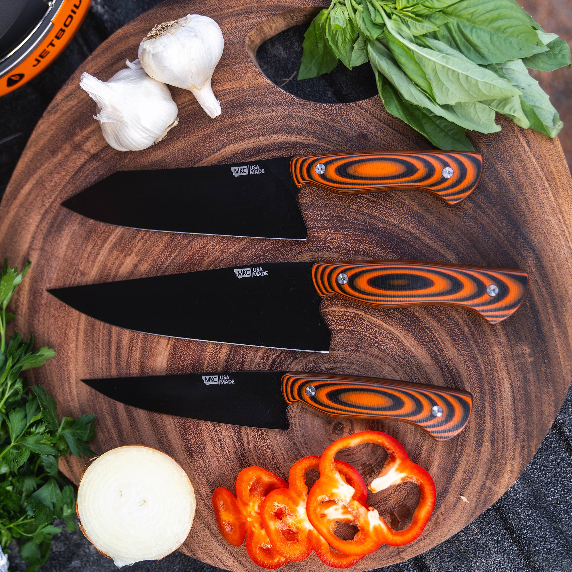 MKC CULINARY SET - ORANGE & BLACK