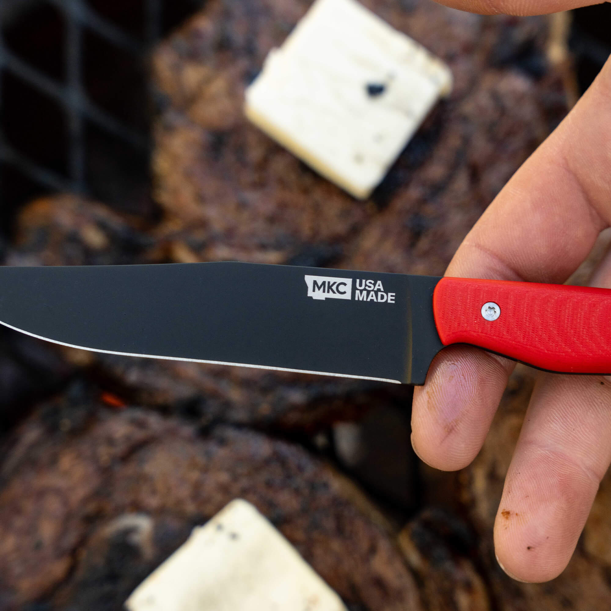 MKC STEAK KNIVES (SET OF 4) - PVD - RED