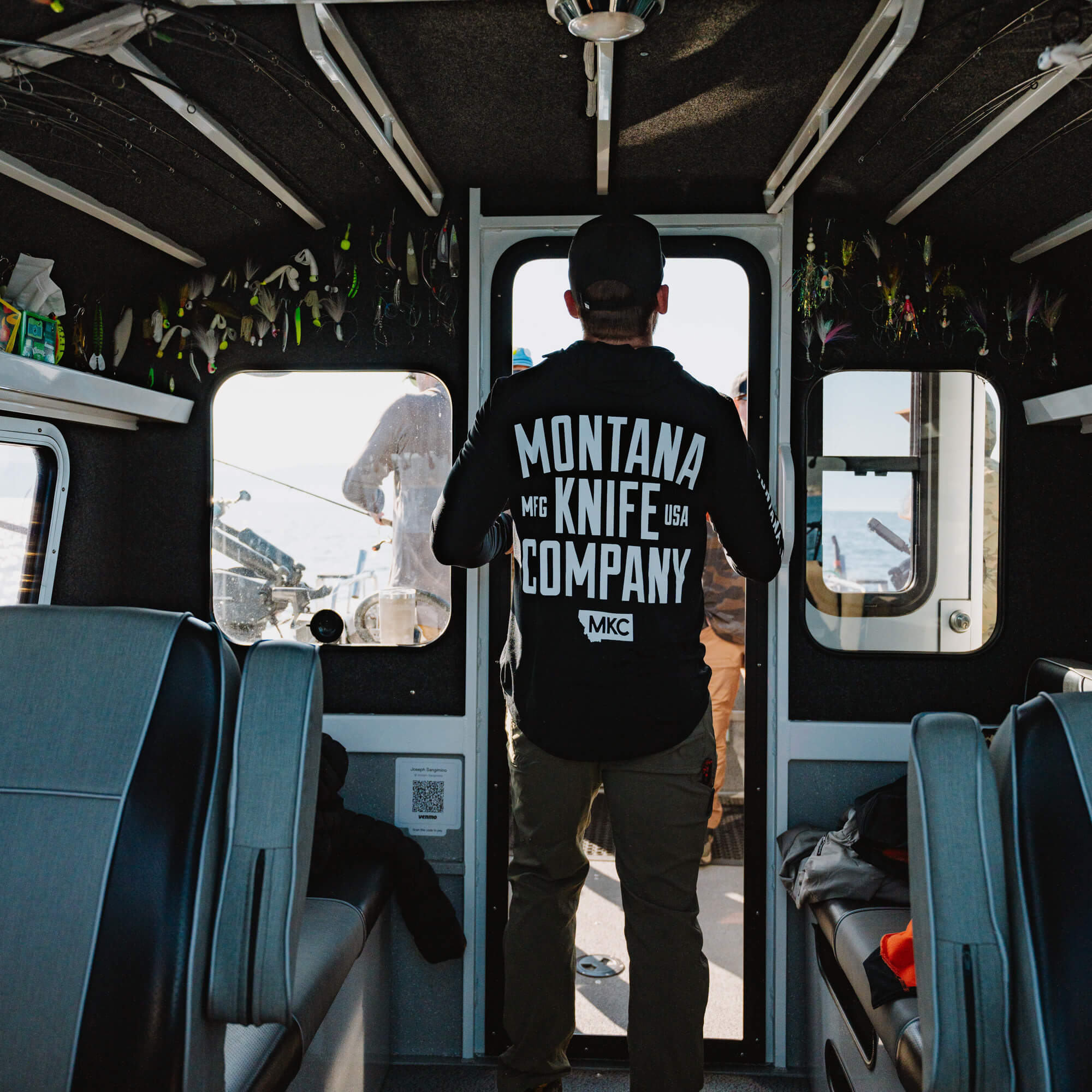 SUN RIVER BAMBOO HOODIE - BLACK