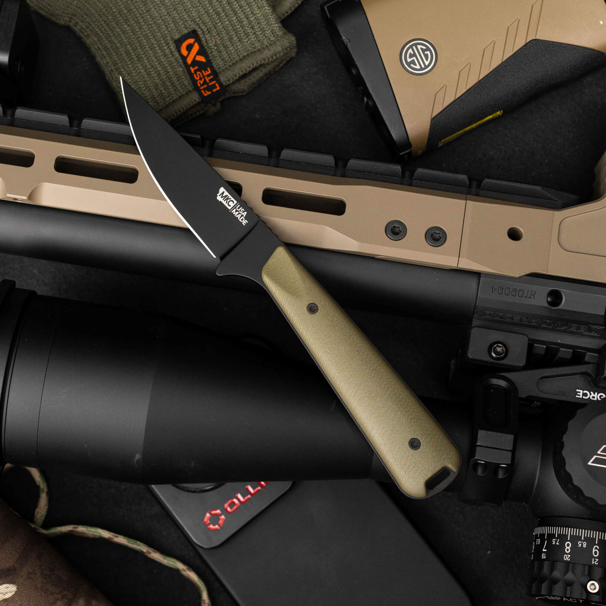 FLATTAIL - PVD - OLIVE