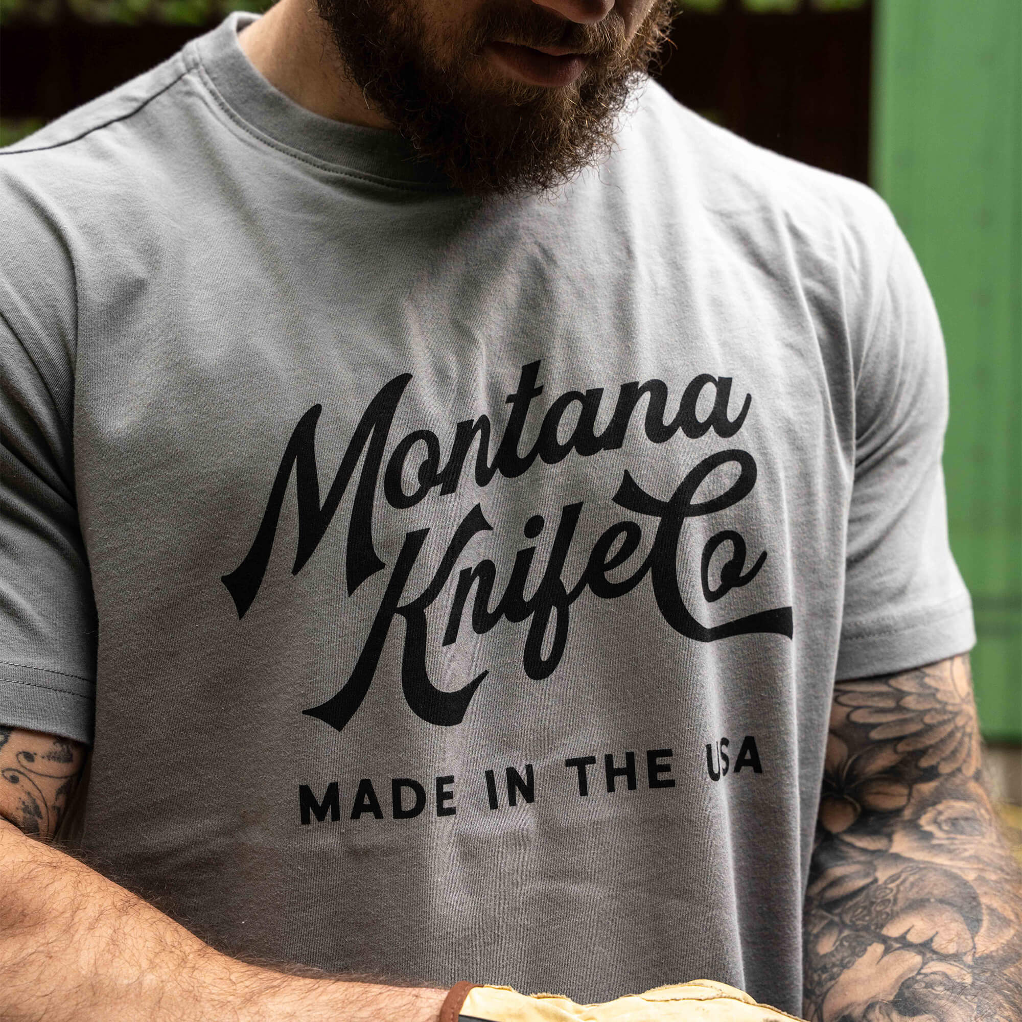 MKC HERITAGE TEE - USA MADE - STONE