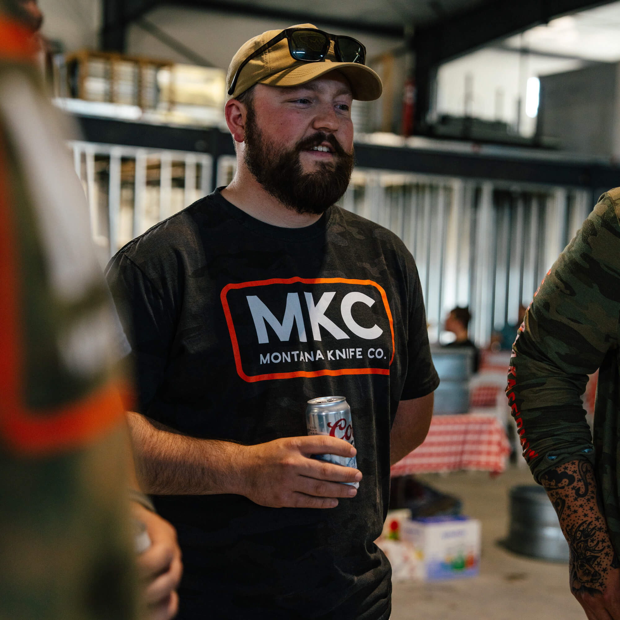 MKC LOGO TEE - DARK WOODLAND CAMO