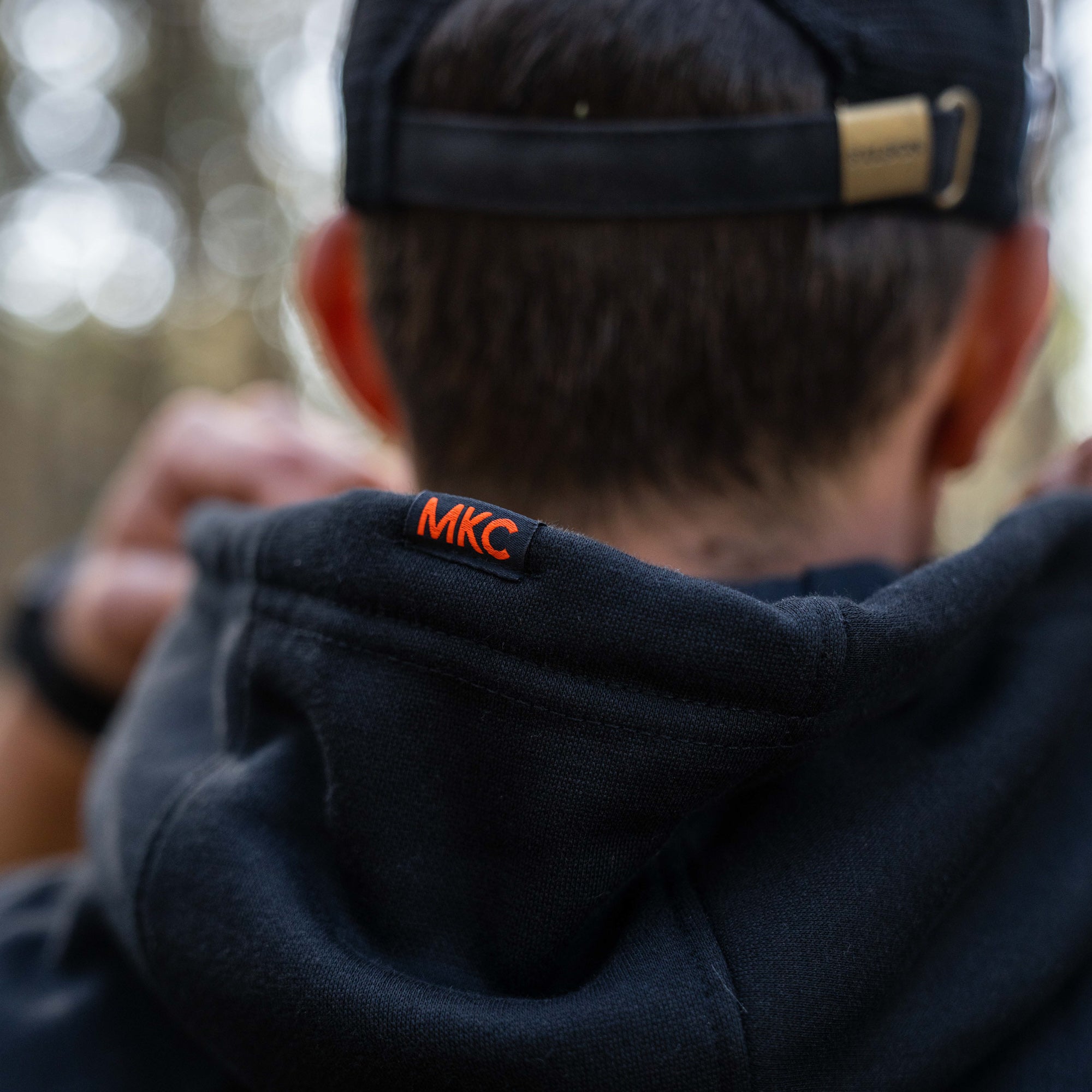 MKC FLEECE HOODIE - BLACK